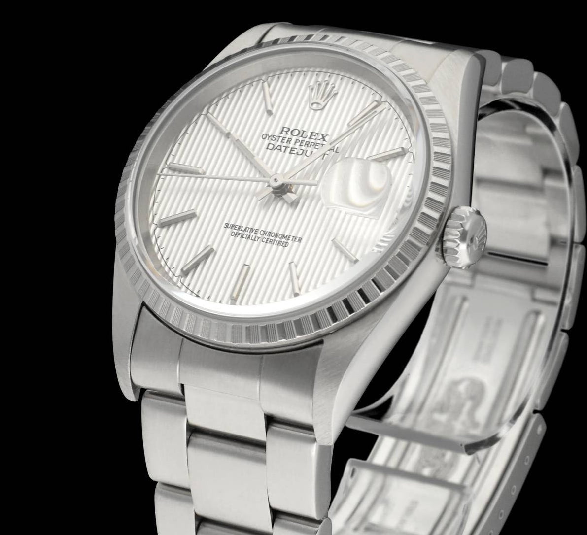 Rolex Datejust 16220 - 2002 - Rolex horloge - Rolex kopen - Rolex heren horloge - Trophies Watches