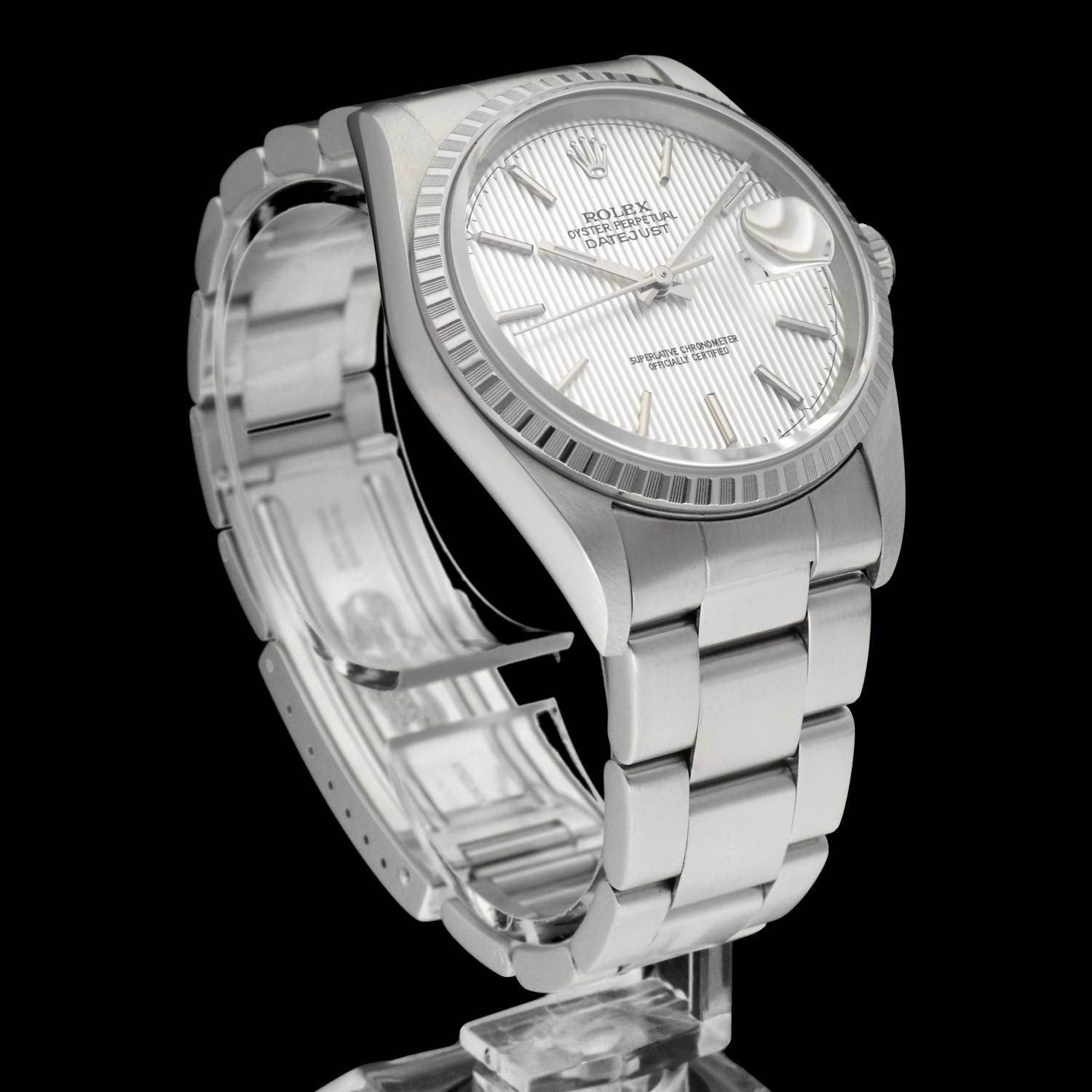 Rolex Datejust 16220 - 2002 - Rolex horloge - Rolex kopen - Rolex heren horloge - Trophies Watches