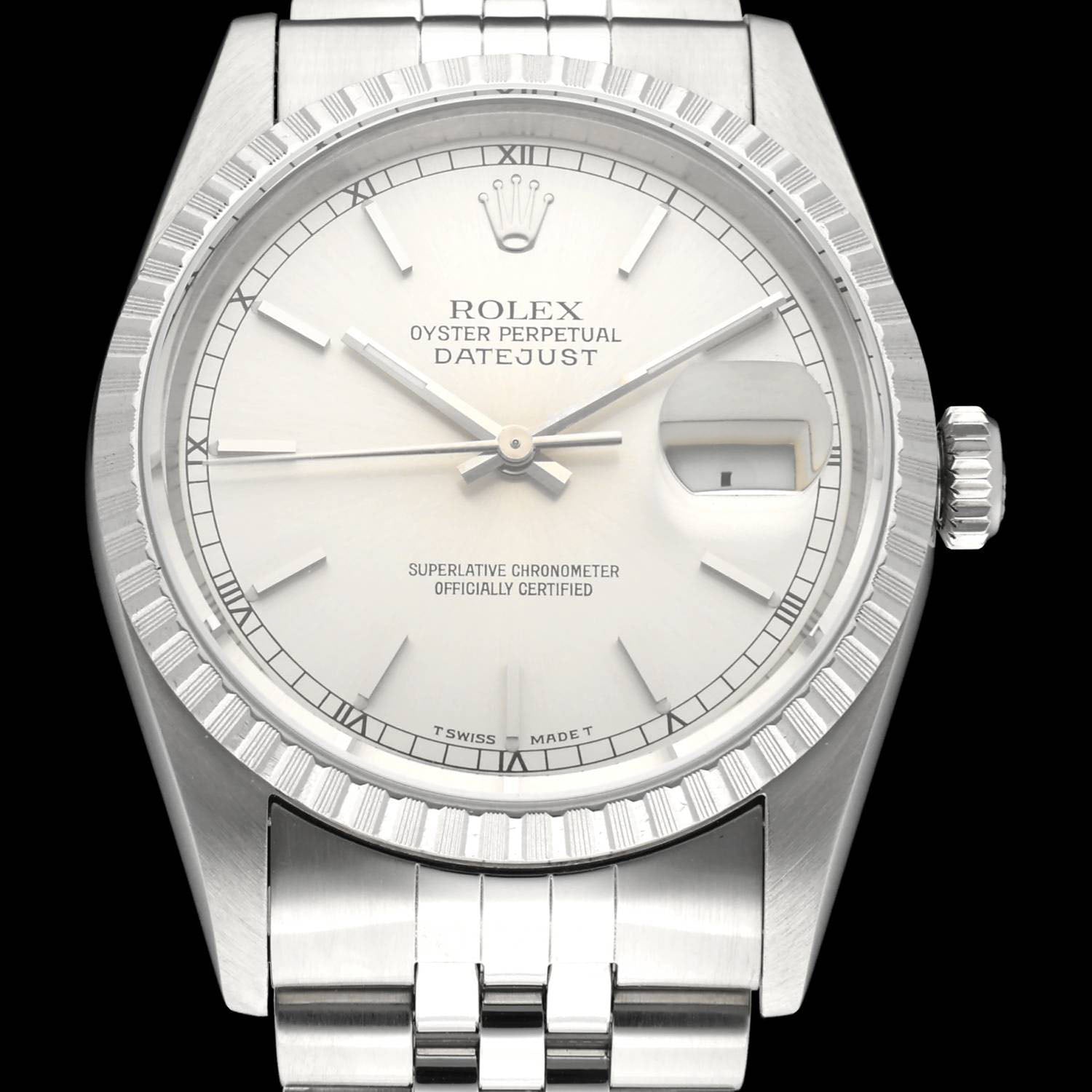 Rolex Datejust 16220 - 1996 - Rolex horloge - Rolex kopen - Rolex heren horloge - Trophies Watches