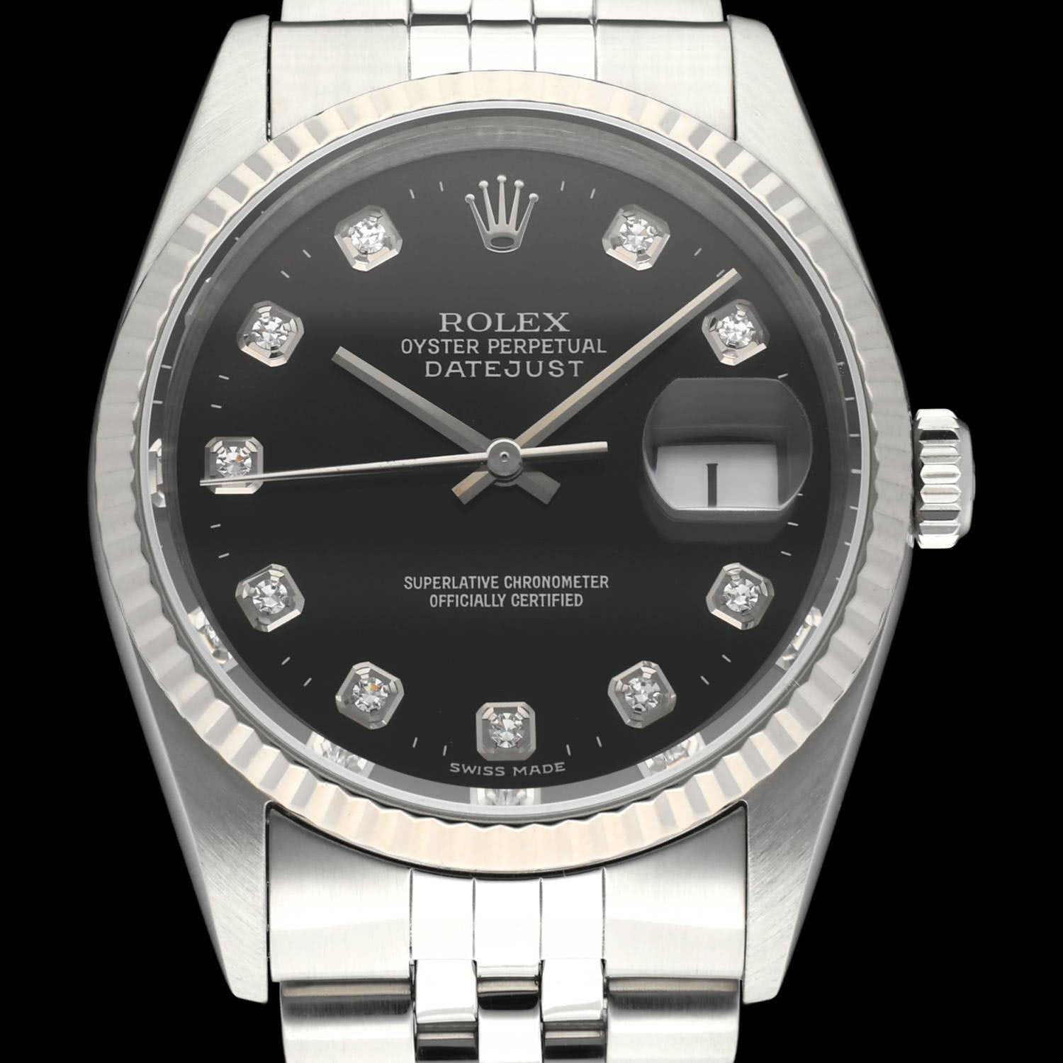 Rolex Datejust 16234G - 2004 - Rolex horloge - Rolex kopen - Rolex heren horloge - Trophies Watches