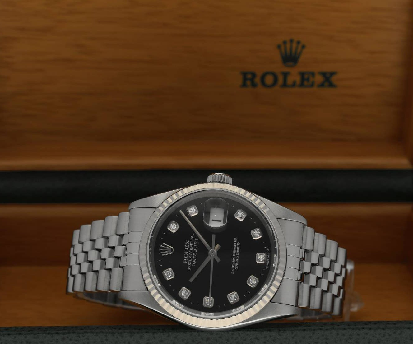 Rolex Datejust 16234G - 2004 - Rolex horloge - Rolex kopen - Rolex heren horloge - Trophies Watches