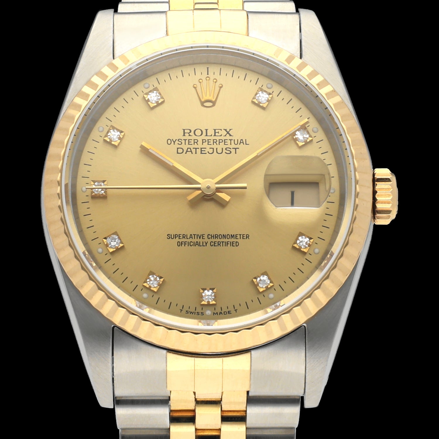Rolex Datejust 16233G - 1991 - Rolex horloge - Rolex kopen - Rolex heren horloge - Trophies Watches