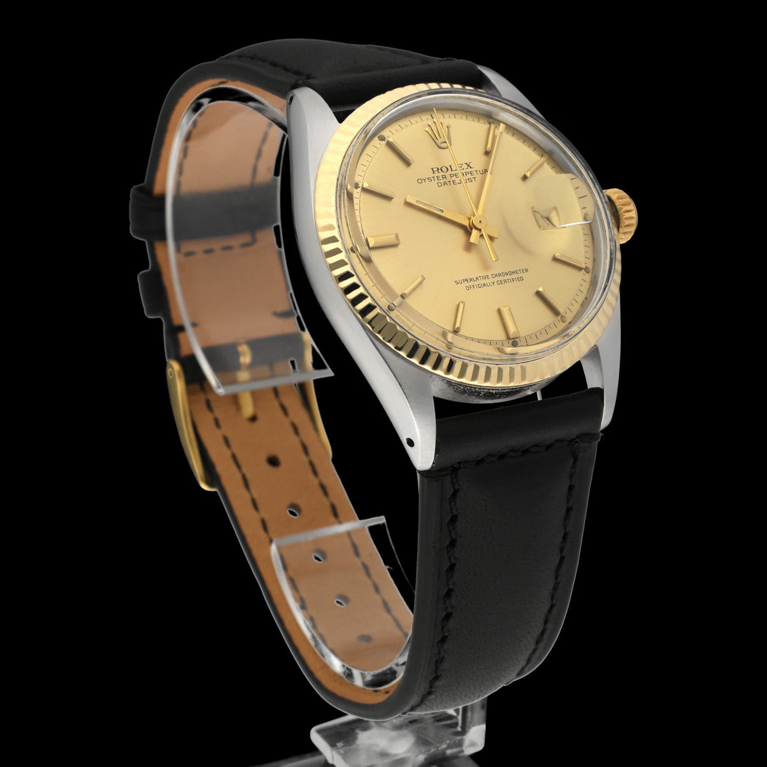 Rolex Datejust 1601 - 1969 - goud/staal - two/tone - Rolex horloge - Rolex kopen - Rolex heren horloge - Trophies Watches