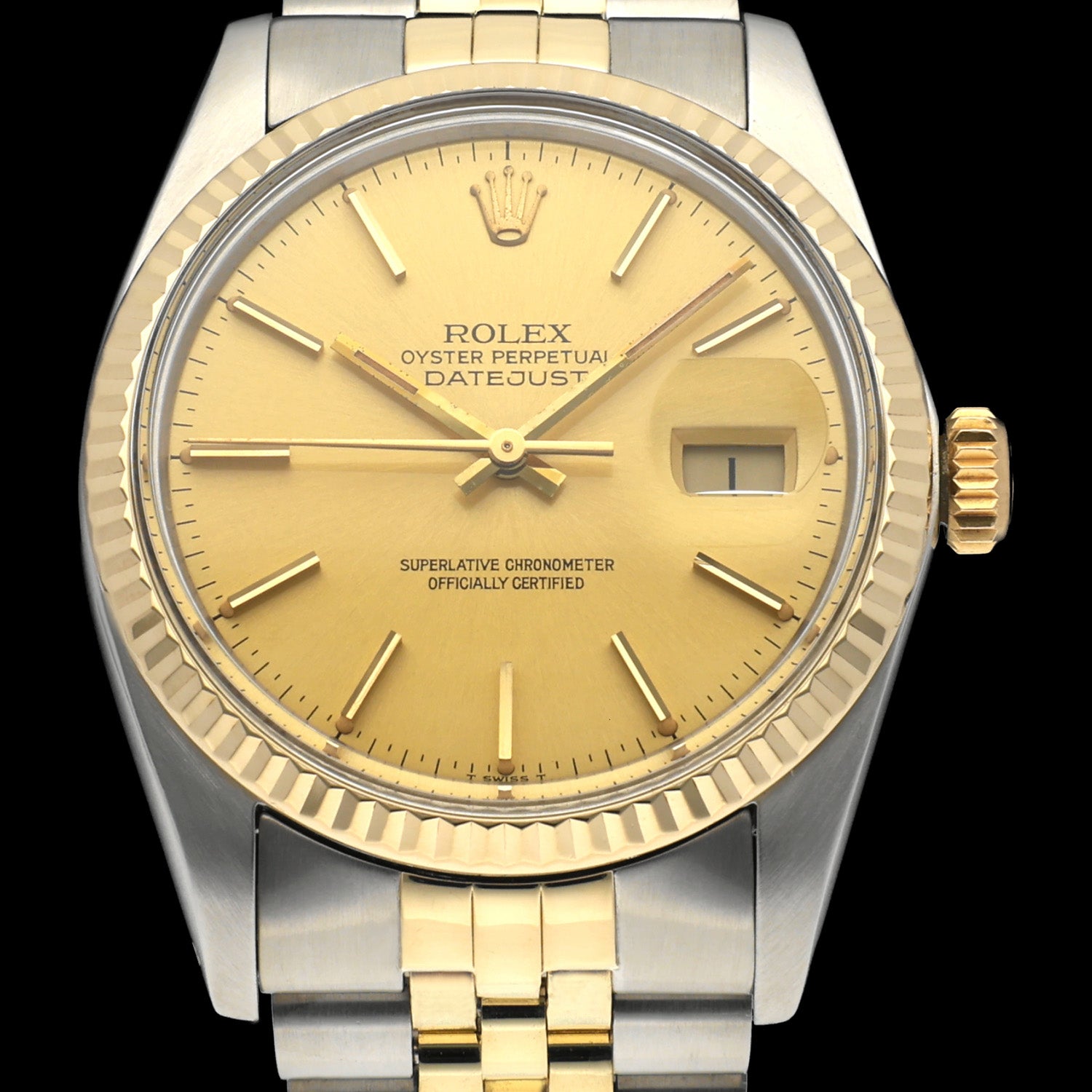 Rolex Datejust 16013 - 1982 - Rolex horloge - Rolex kopen - Rolex heren horloge - Trophies Watches