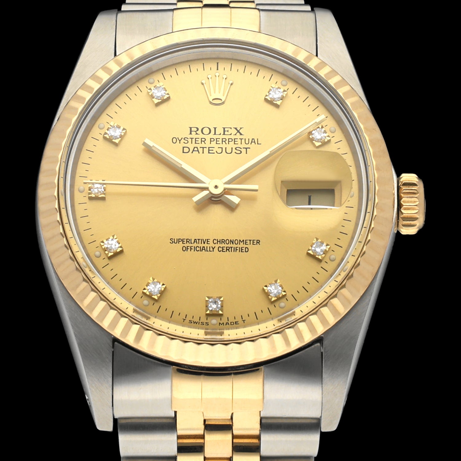 Rolex Datejust 16013G - 1987 - Rolex horloge - Rolex kopen - Rolex heren horloge - Trophies Watches