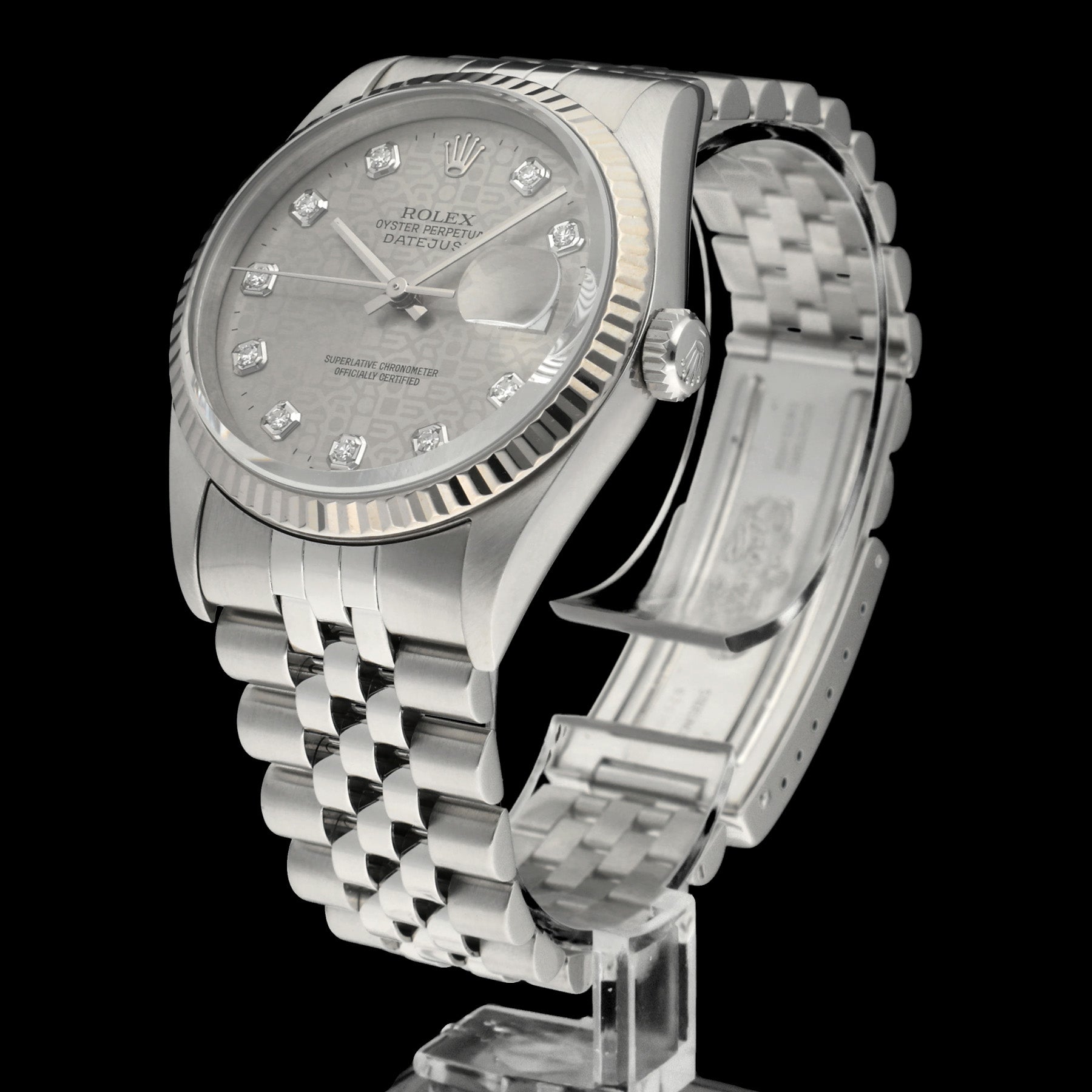 Rolex Datejust 16234G - 2000 - Rolex horloge - Rolex kopen - Rolex heren horloge - Trophies Watches