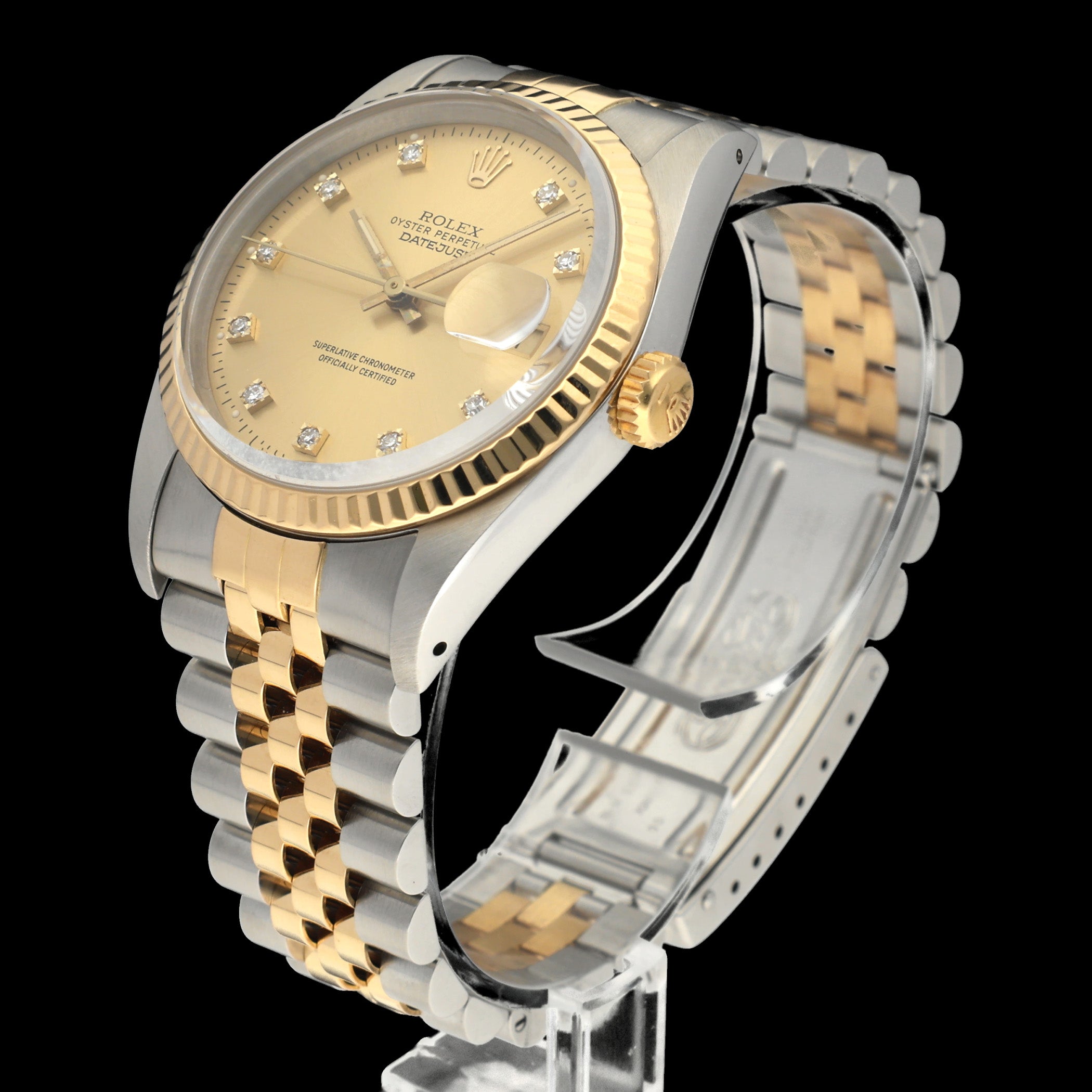 Rolex Datejust 16233G - 1990 - Rolex horloge - Rolex kopen - Rolex heren horloge - Trophies Watches