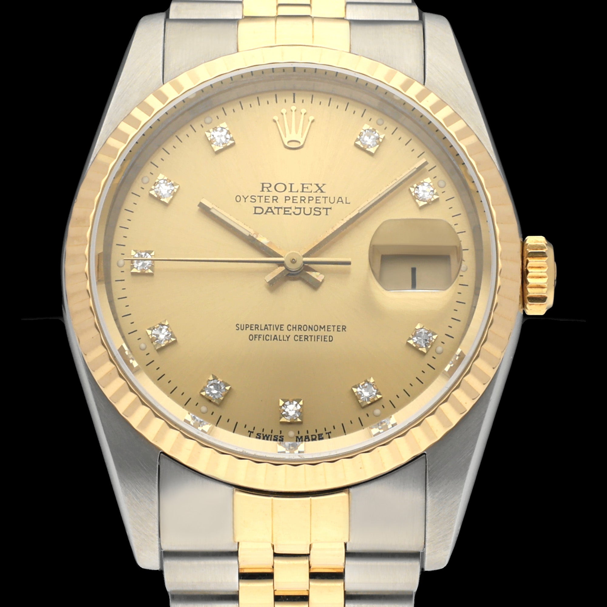 Rolex Datejust 16233G - 1990 - Rolex horloge - Rolex kopen - Rolex heren horloge - Trophies Watches