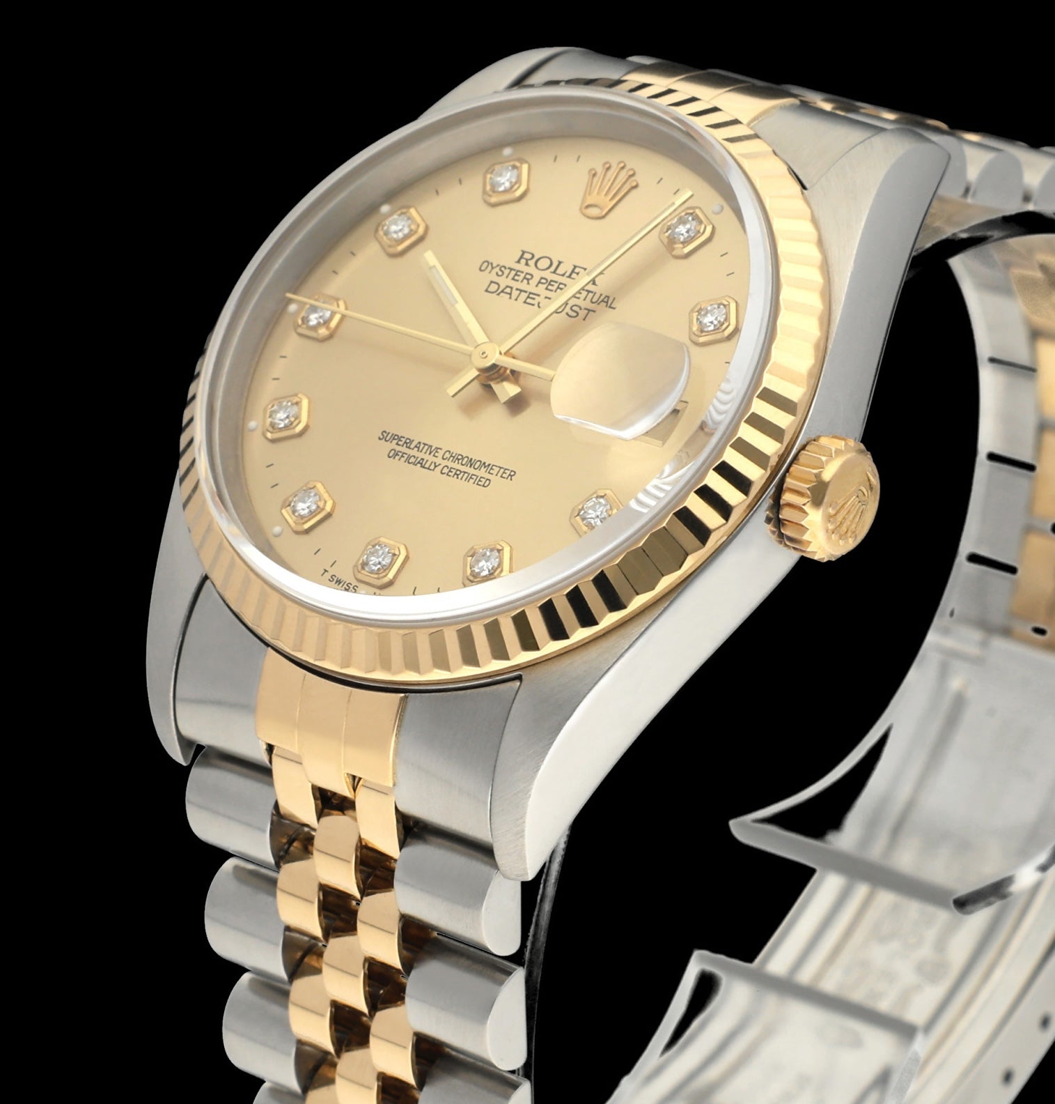 Rolex Datejust 16233G - 1995 - Rolex horloge - Rolex kopen - Rolex heren horloge - Trophies Watches