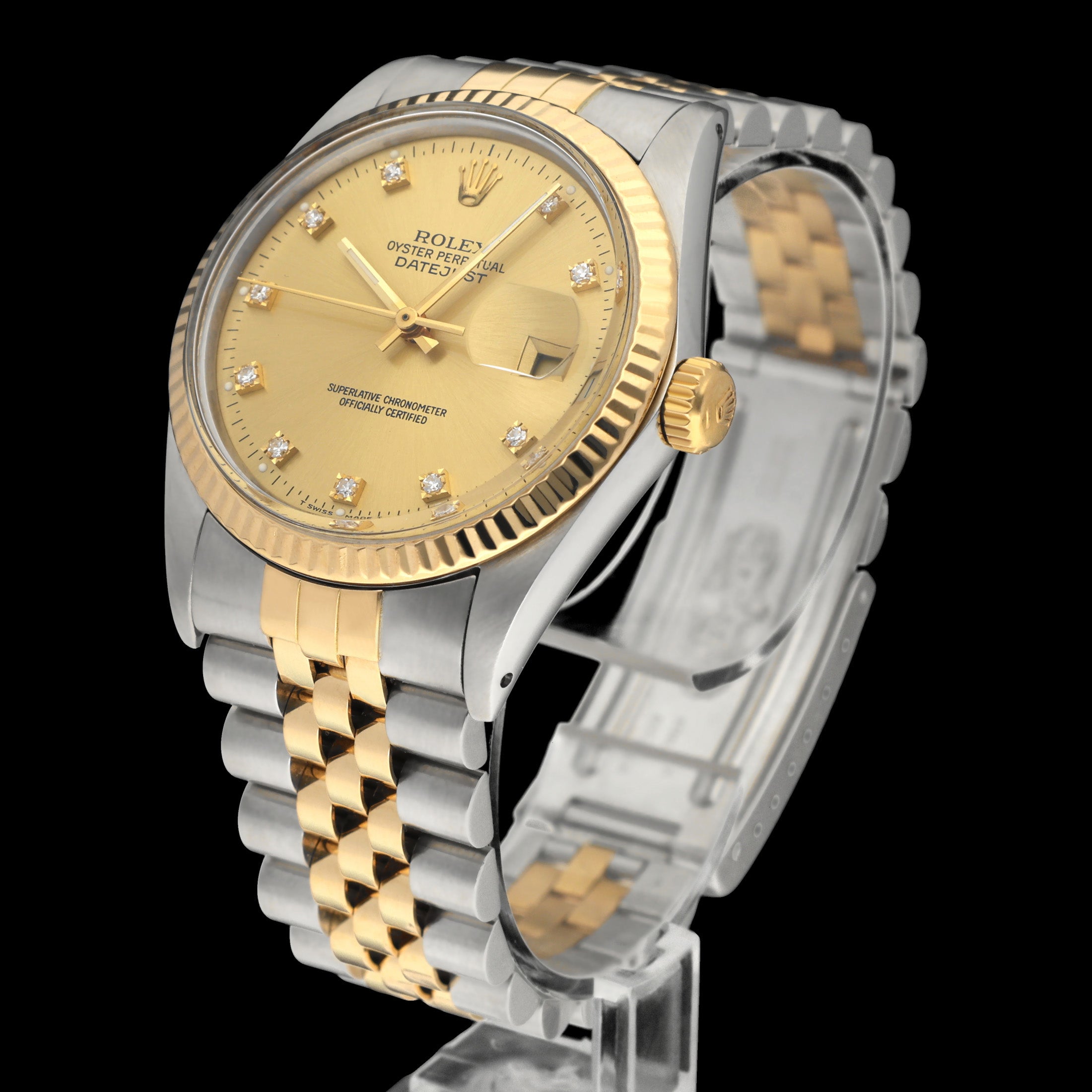 Rolex Datejust 16013G - 1988 - Rolex horloge - Rolex kopen - Rolex heren horloge - Trophies Watches