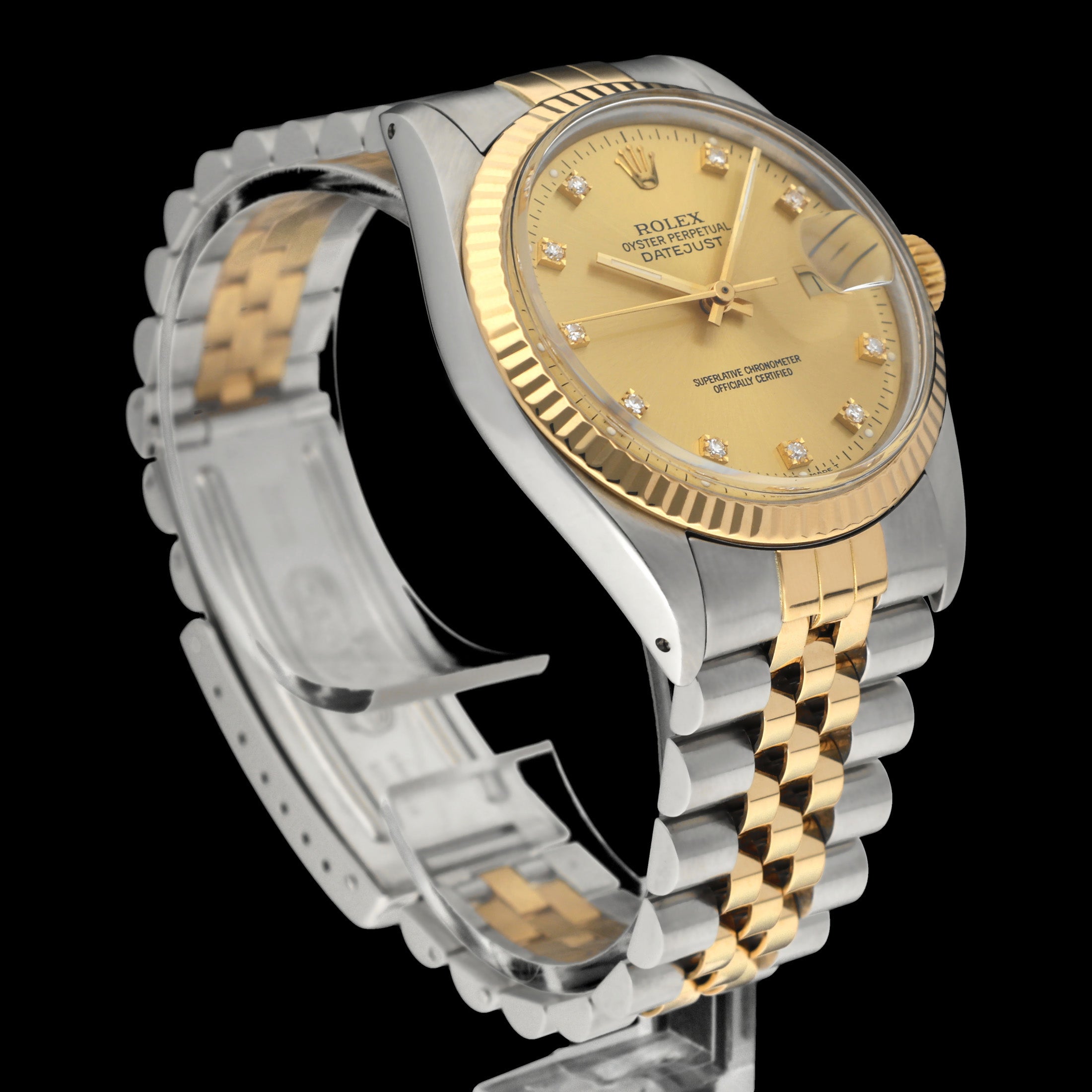 Rolex Datejust 16013G - 1988 - Rolex horloge - Rolex kopen - Rolex heren horloge - Trophies Watches