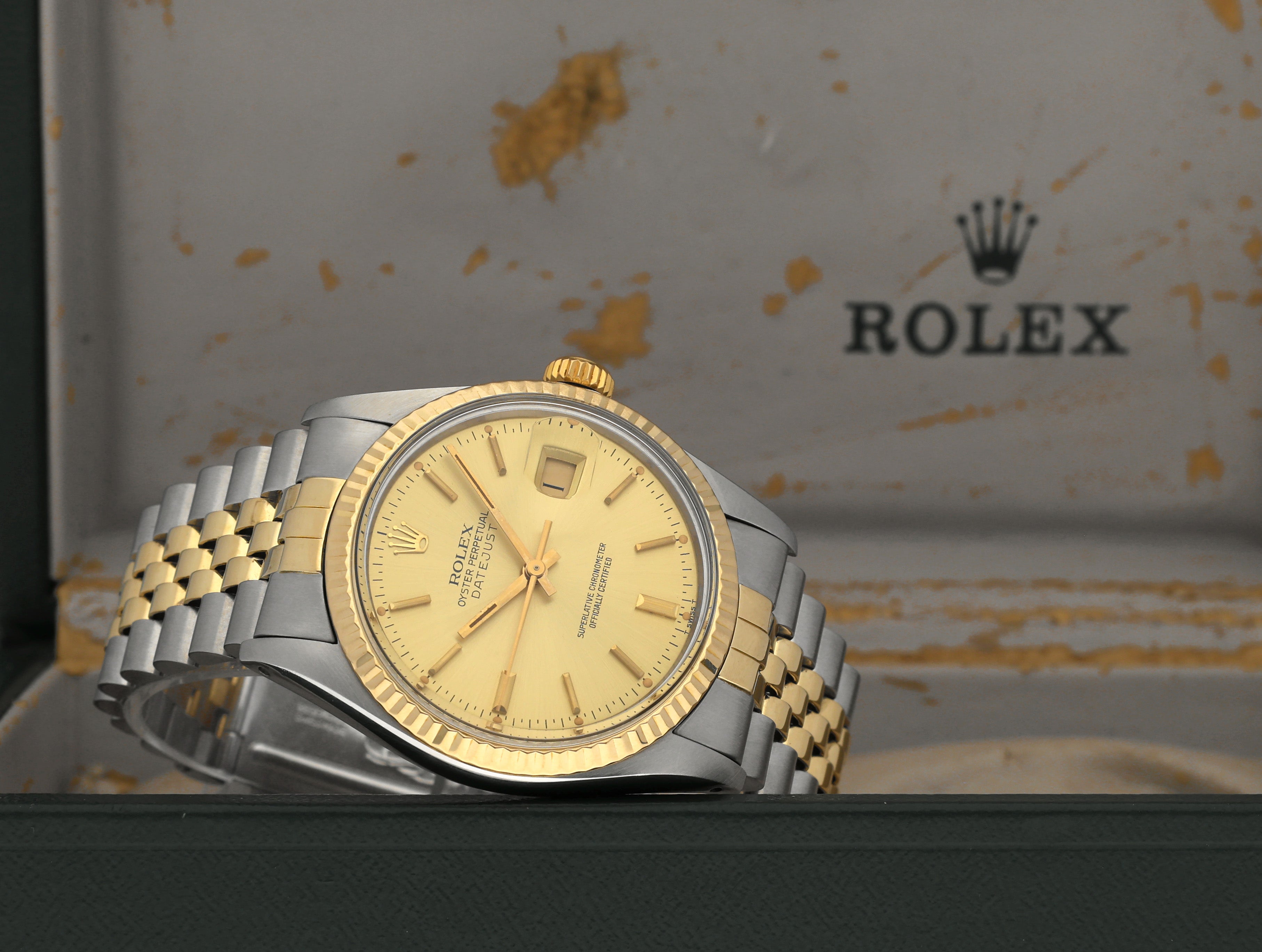 Rolex Datejust 16013 - 1981 - Rolex horloge - Rolex kopen - Rolex heren horloge - Trophies Watches