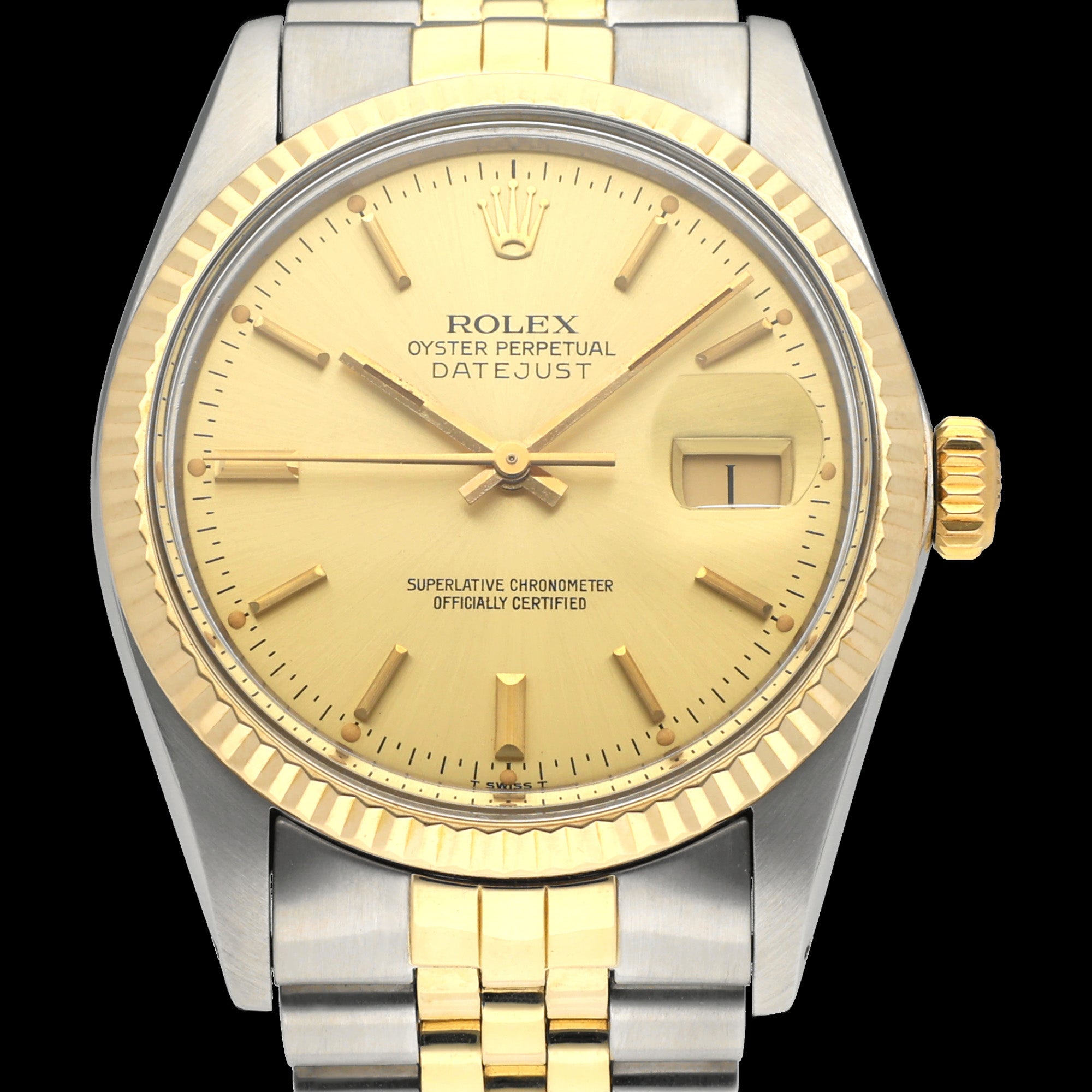 Rolex Datejust 16013 - 1981 - Rolex horloge - Rolex kopen - Rolex heren horloge - Trophies Watches