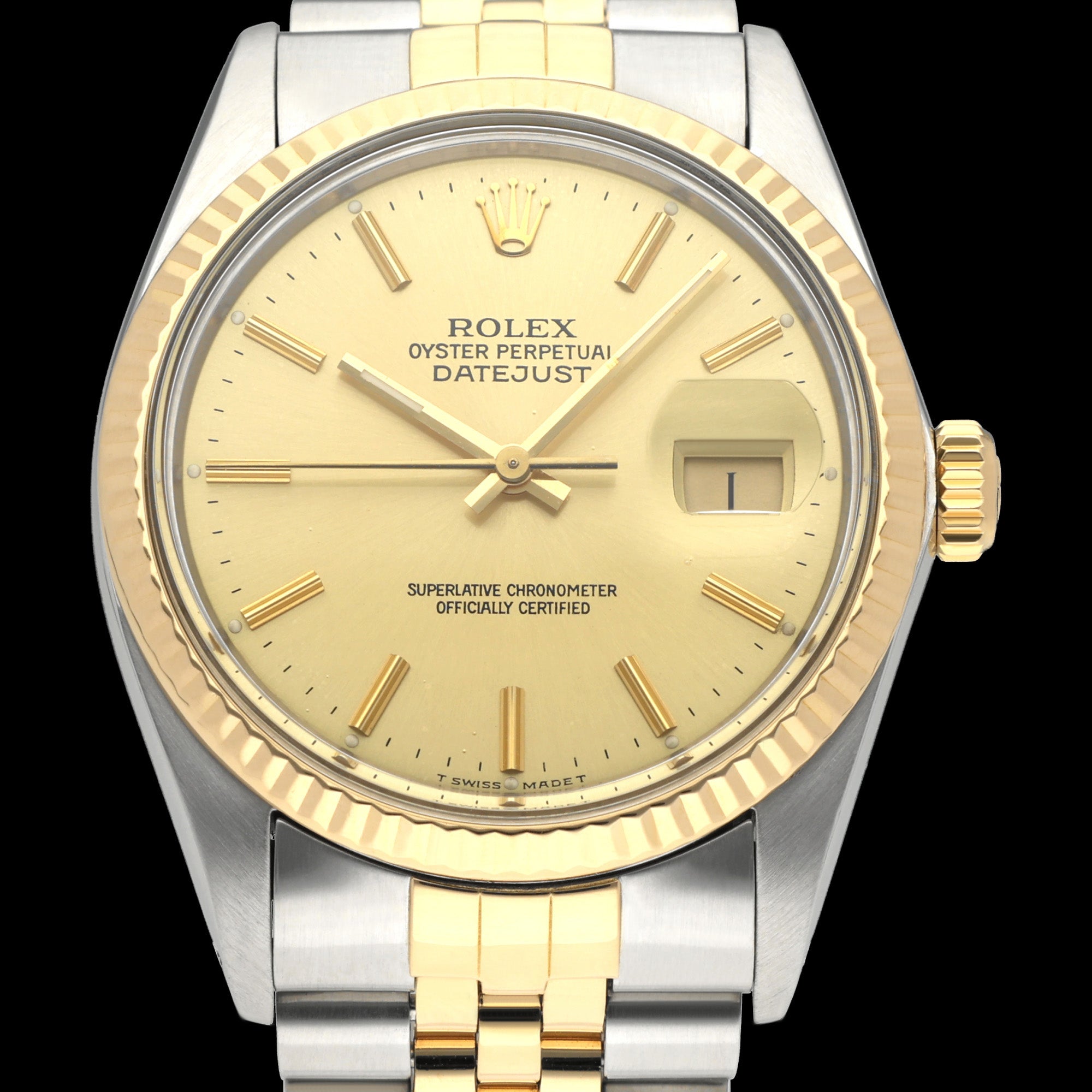 Rolex Datejust 16013 - 1987 - Rolex horloge - Rolex kopen - Rolex heren horloge - Trophies Watches