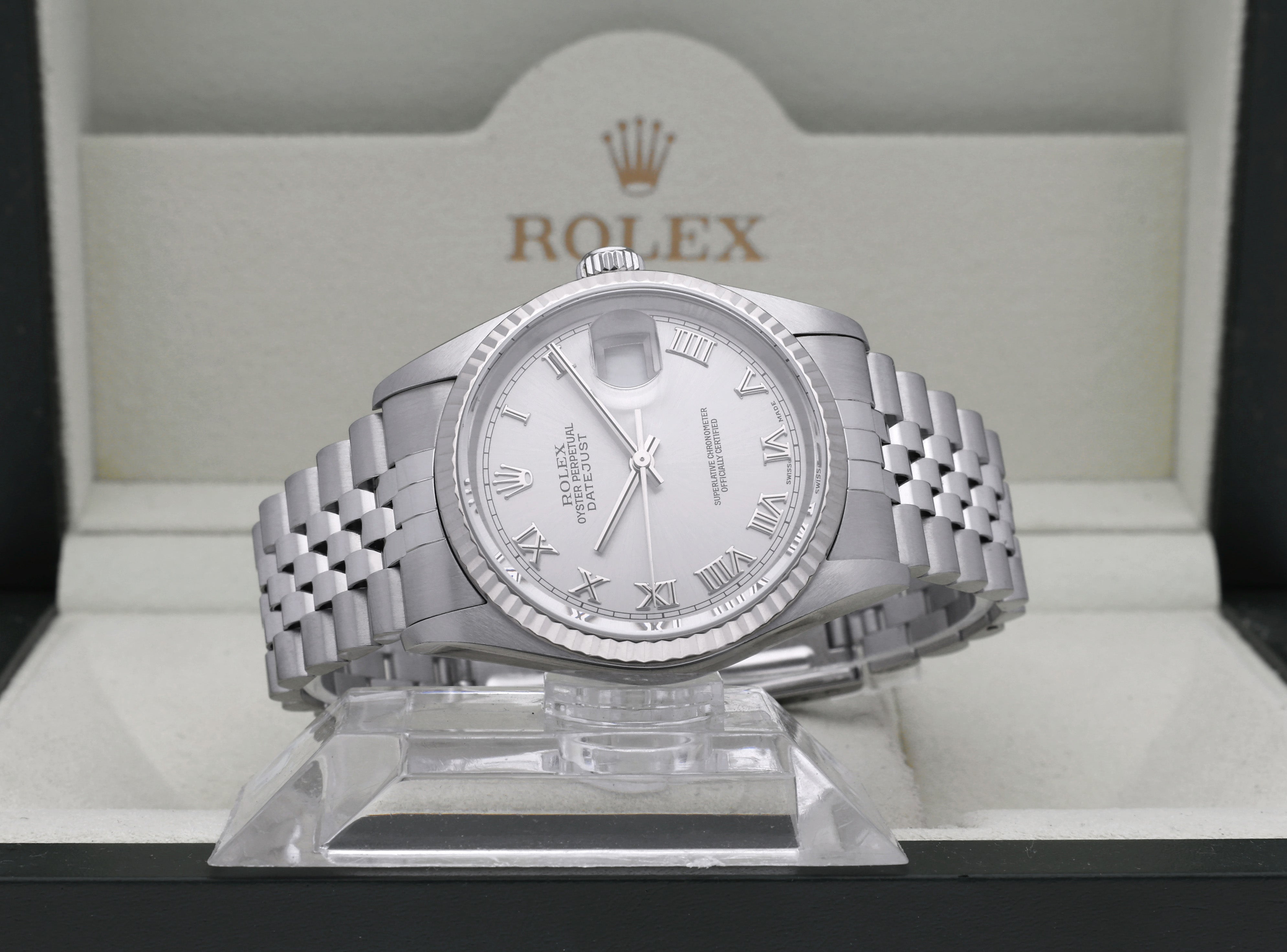 Rolex Datejust 16234 - 2004 - Rolex horloge - Rolex kopen - Rolex heren horloge - Trophies Watches