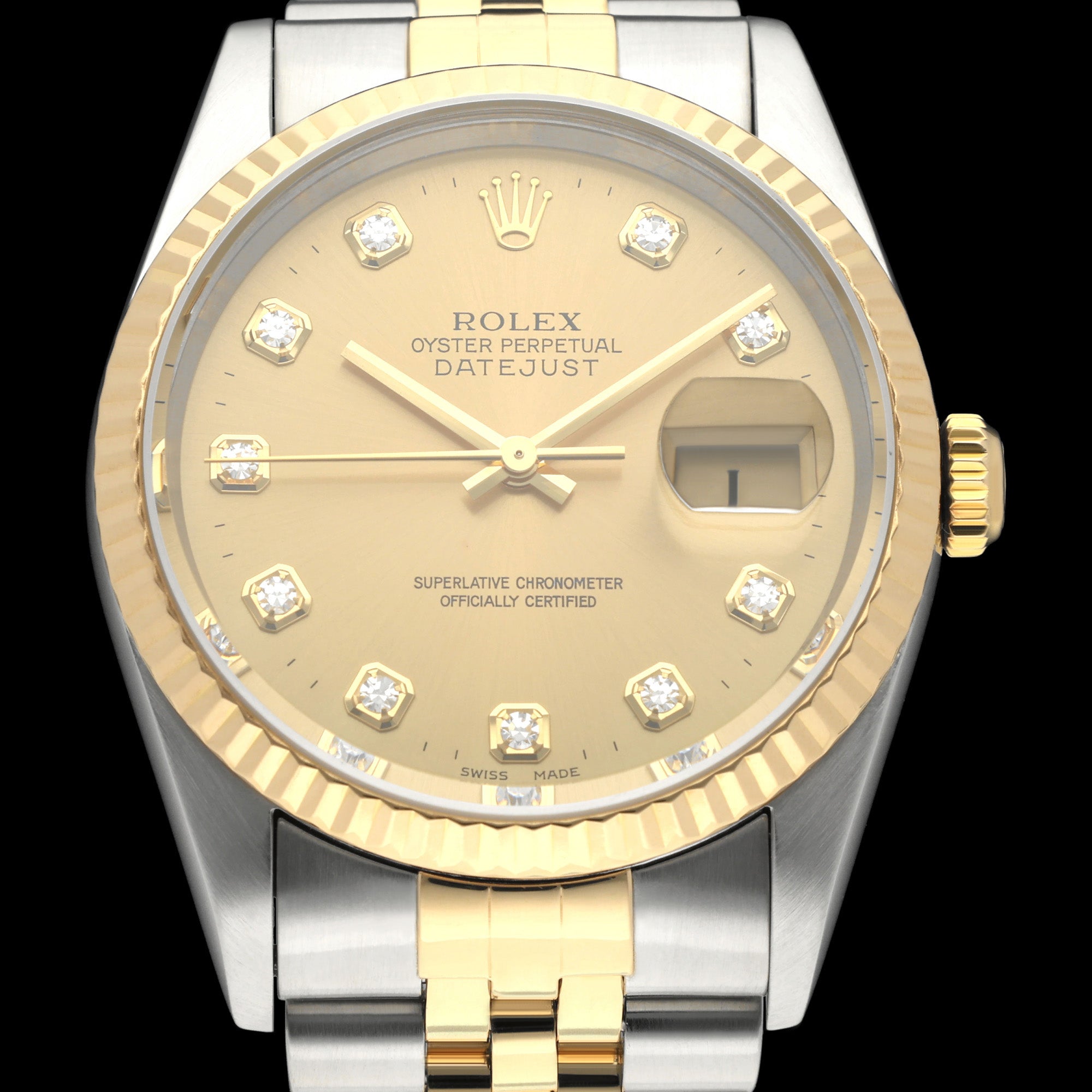 Rolex Datejust 16233G - 2002 - Rolex horloge - Rolex kopen - Rolex heren horloge - Trophies Watches