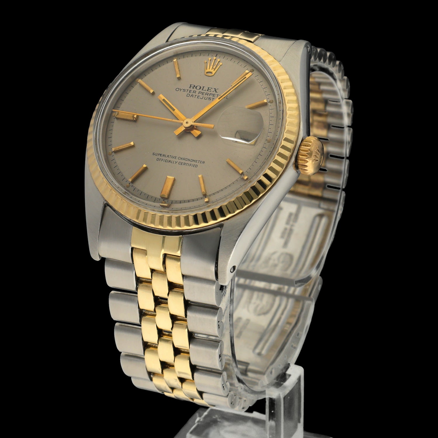 Rolex Datejust 1601 - 1969 - goud/staal - two/tone - Rolex horloge - Rolex kopen - Rolex heren horloge - Trophies Watches