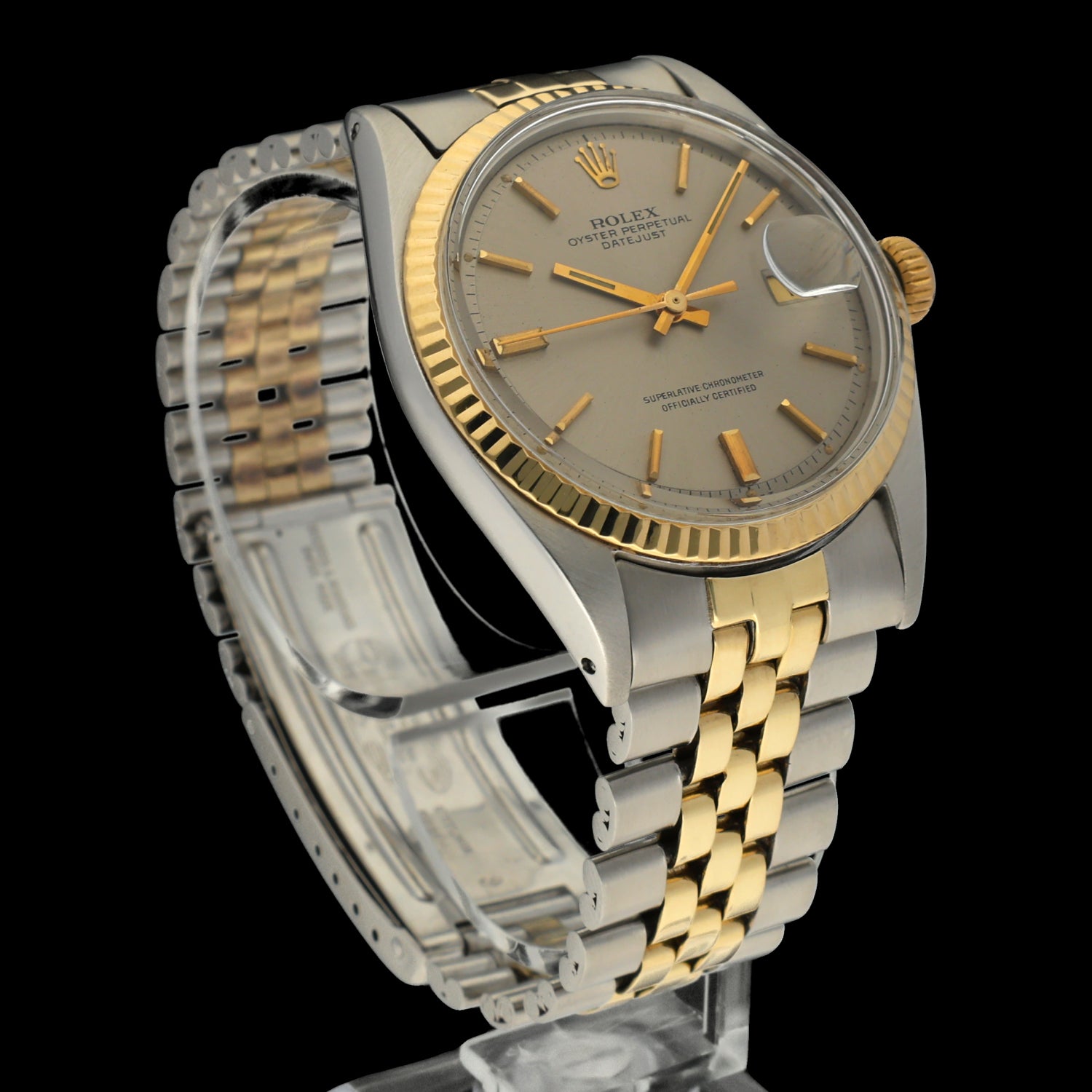 Rolex Datejust 1601 - 1969 - goud/staal - two/tone - Rolex horloge - Rolex kopen - Rolex heren horloge - Trophies Watches
