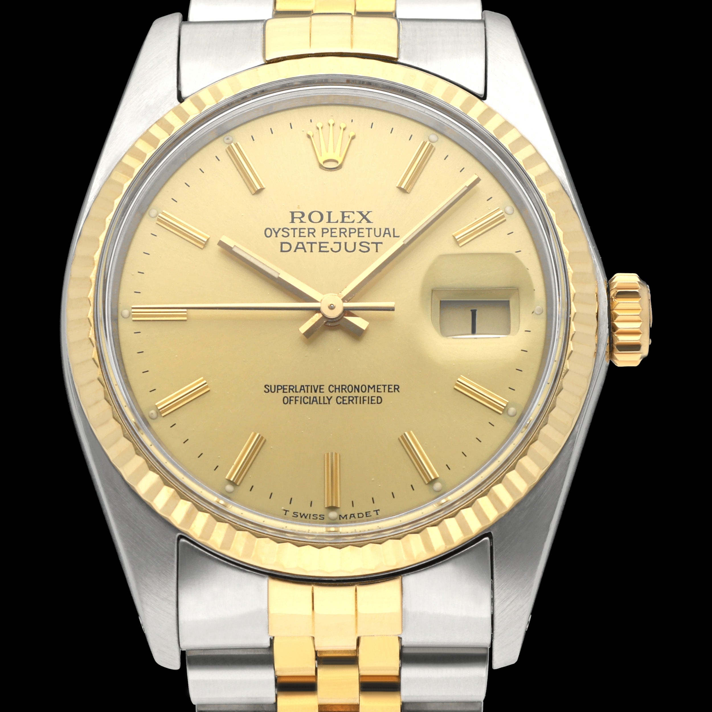 Rolex Datejust 16013 - 1987 - Rolex horloge - Rolex kopen - Rolex heren horloge - Trophies Watches