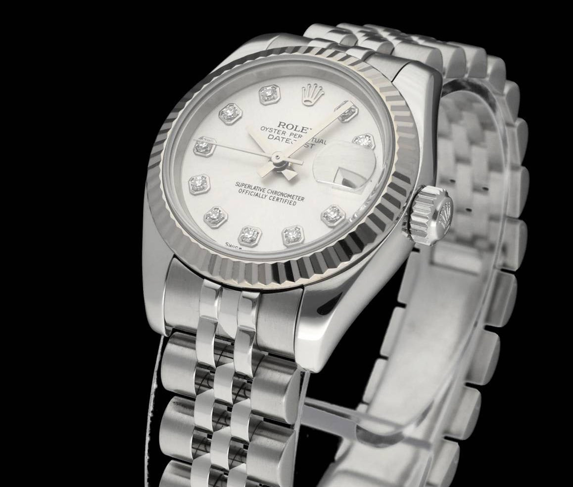 Rolex Oyster Perpetual Lady Datejust 179174G - 2006 - Rolex horloge - Rolex kopen - Rolex dames horloge - Trophies Watches