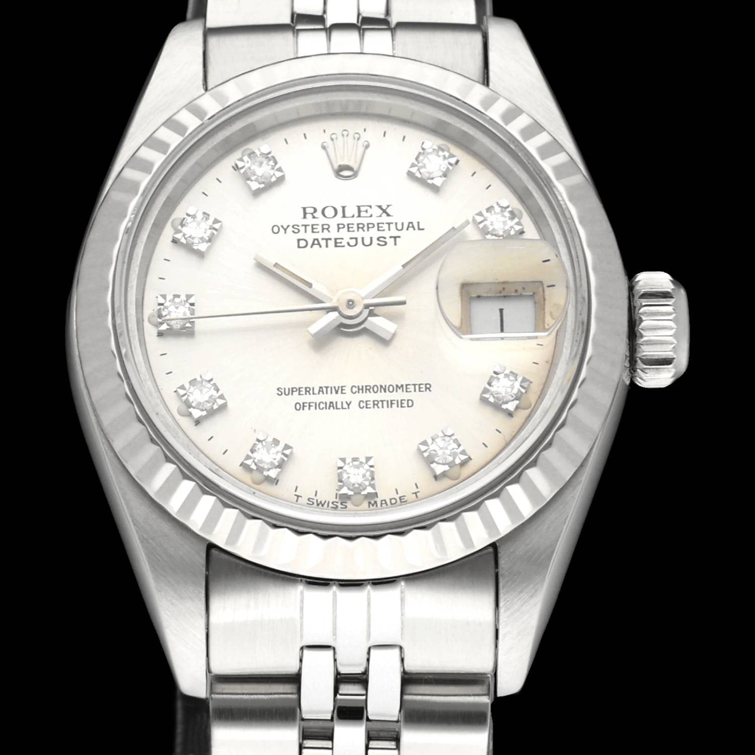Rolex Oyster Perpetual Lady Datejust 69174G - 1990 - Rolex horloge - Rolex kopen - Rolex dames horloge - Trophies Watches