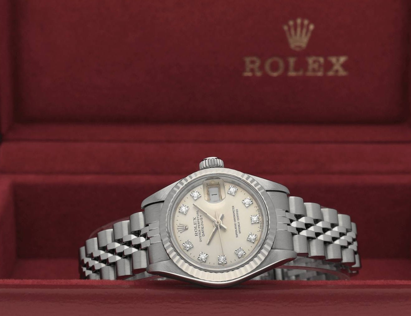 Rolex Oyster Perpetual Lady Datejust 69174G - 1990 - Rolex horloge - Rolex kopen - Rolex dames horloge - Trophies Watches