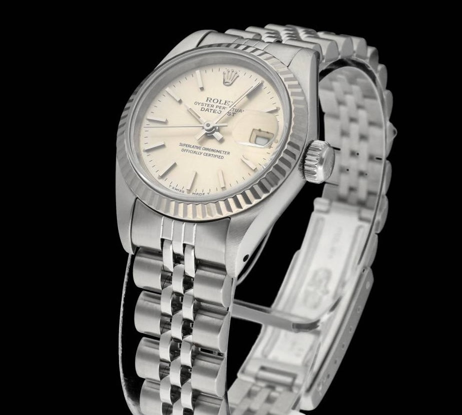 Rolex Oyster Perpetual Lady Datejust 69174 - 1991 - Rolex horloge - Rolex kopen - Rolex dames horloge - Trophies Watches
