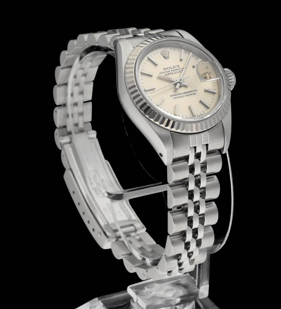 Rolex Oyster Perpetual Lady Datejust 69174 - 1991 - Rolex horloge - Rolex kopen - Rolex dames horloge - Trophies Watches