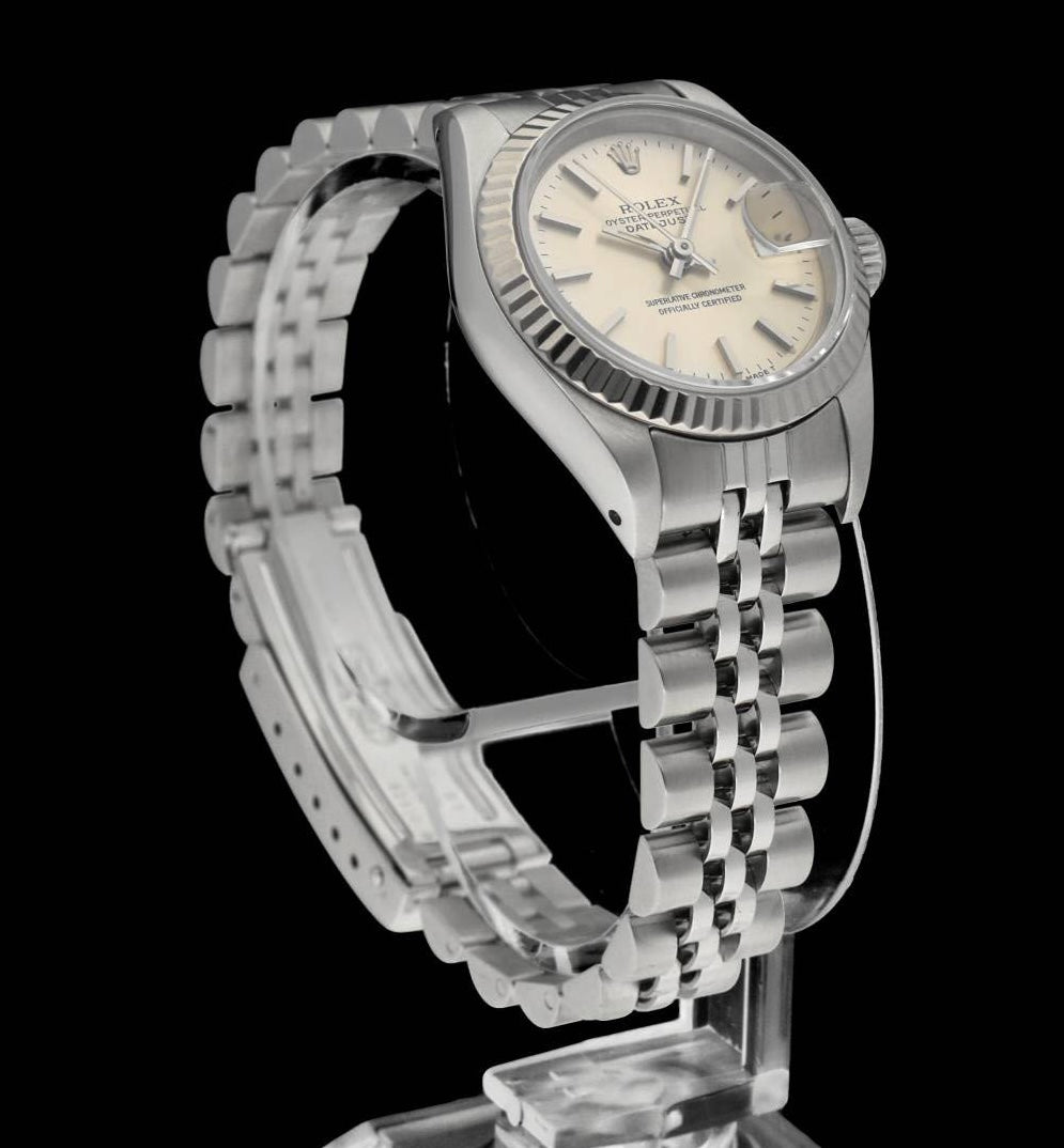 Rolex Oyster Perpetual Lady Datejust 69174 - 1991 - Rolex horloge - Rolex kopen - Rolex dames horloge - Trophies Watches