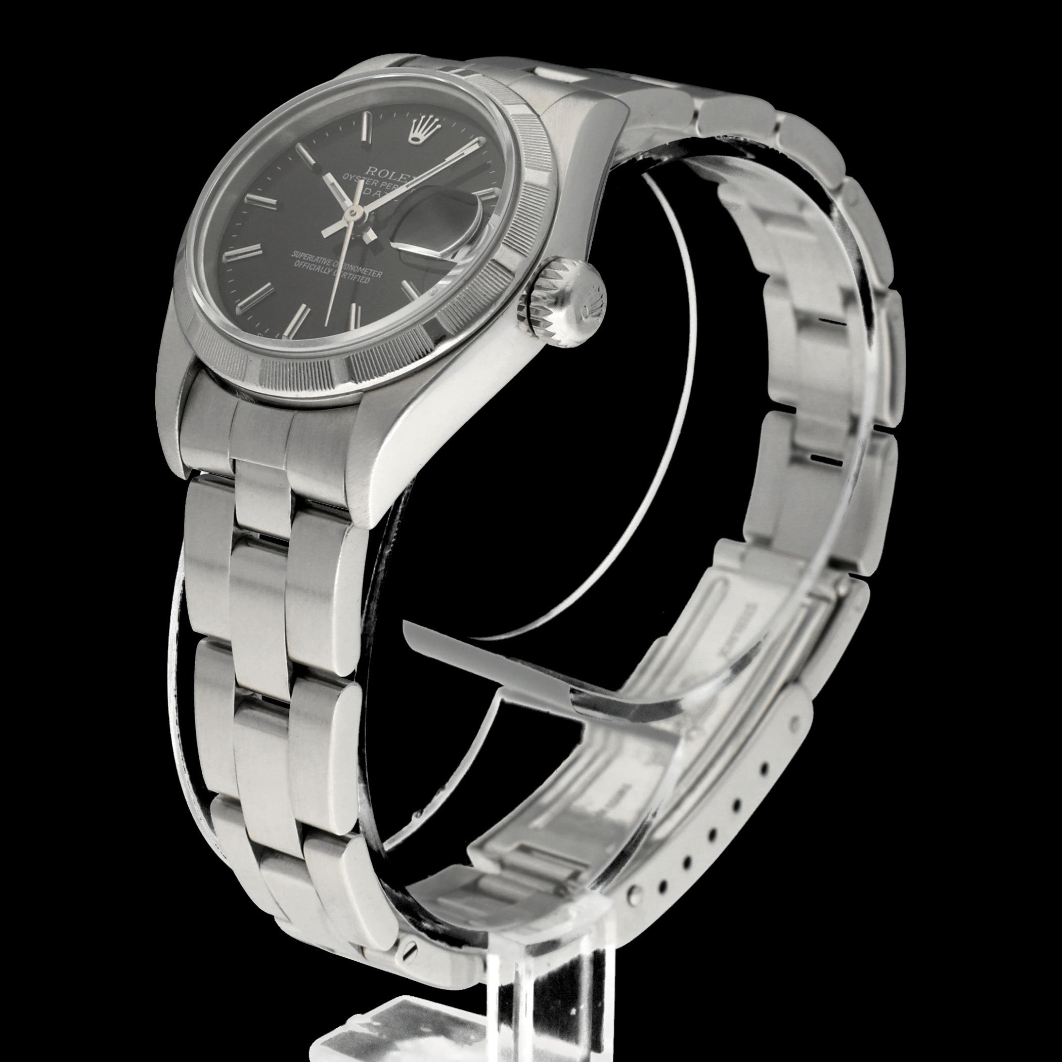 Rolex Oyster Perpetual Lady Date 79190 - 2002 - Rolex horloge - Rolex kopen - Rolex dames horloge - Trophies Watches