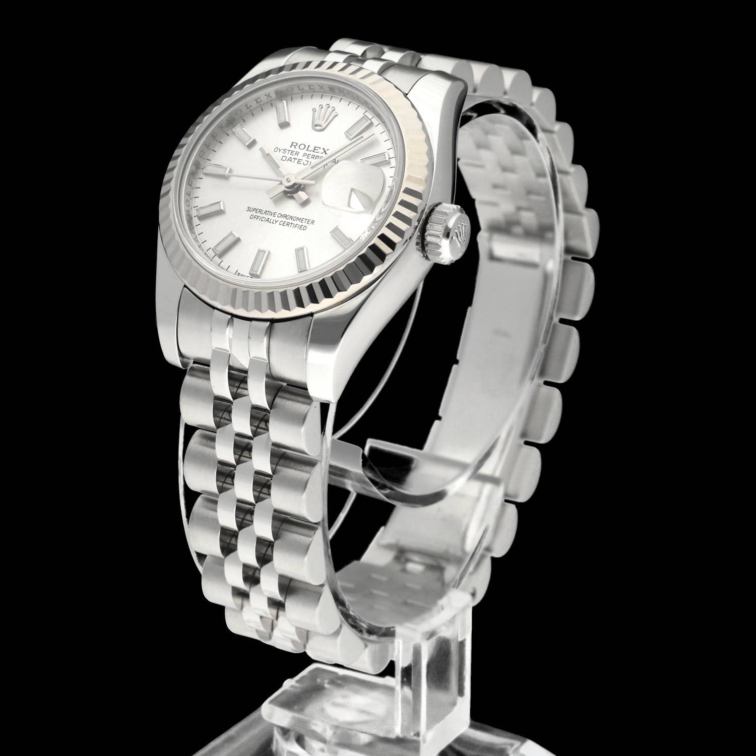 Rolex Oyster Perpetual Lady Datejust 179174 - 2008 - Rolex horloge - Rolex kopen - Rolex dames horloge - Trophies Watches
