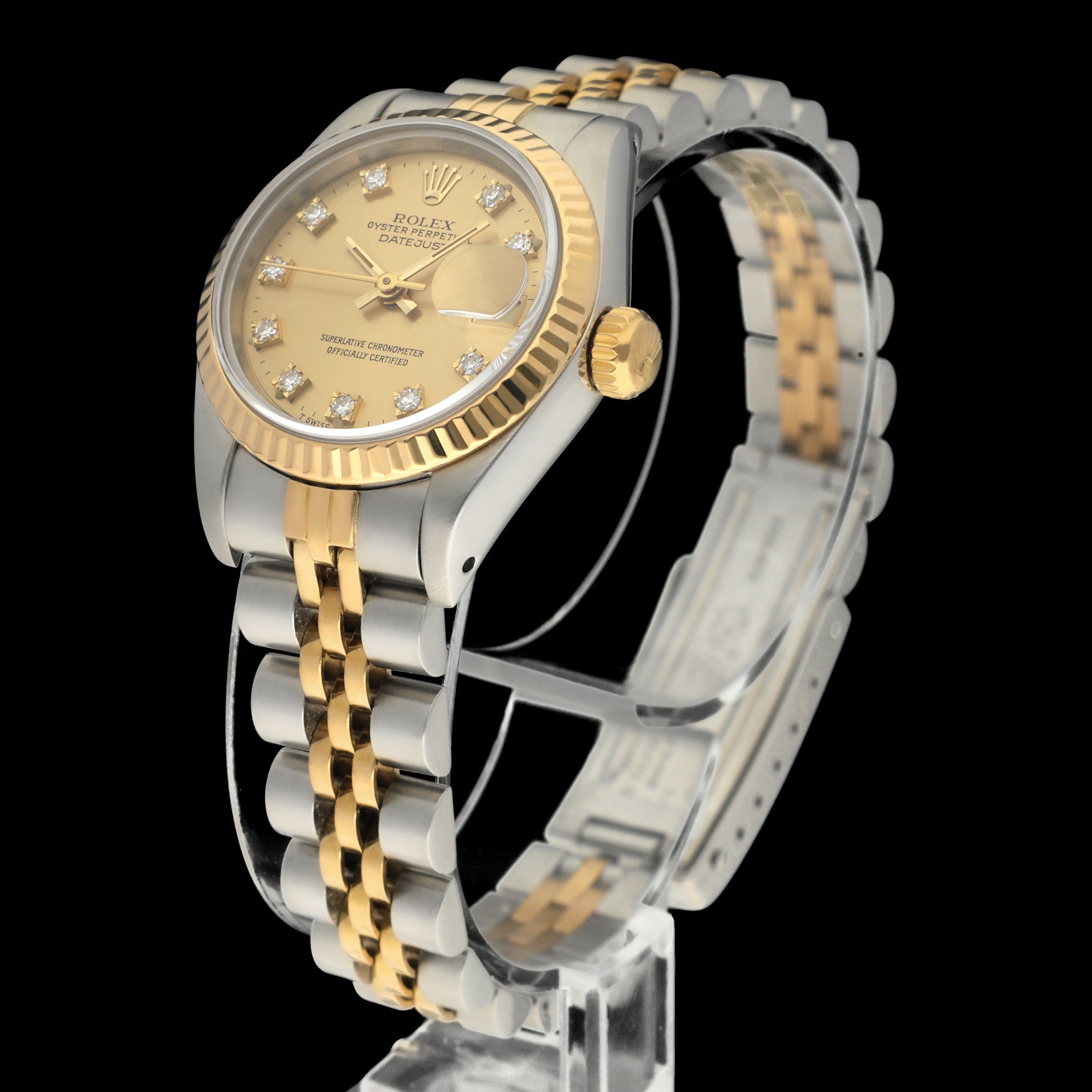 Rolex Lady-Datejust 69173G - 1991 - Rolex horloge - Rolex kopen - Rolex dames horloge - Trophies Watches