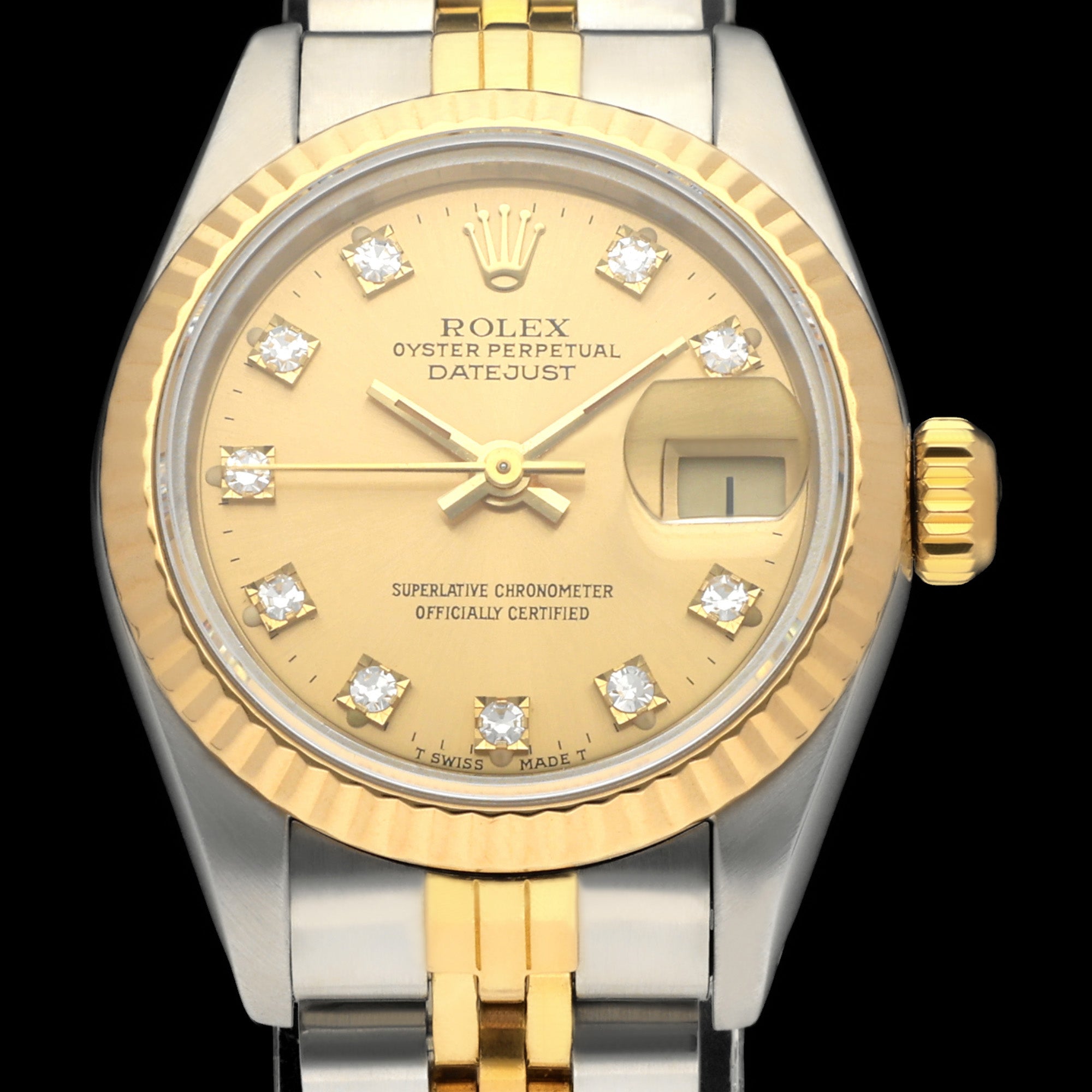 Rolex Lady-Datejust 69173G - 1991 - Rolex horloge - Rolex kopen - Rolex dames horloge - Trophies Watches