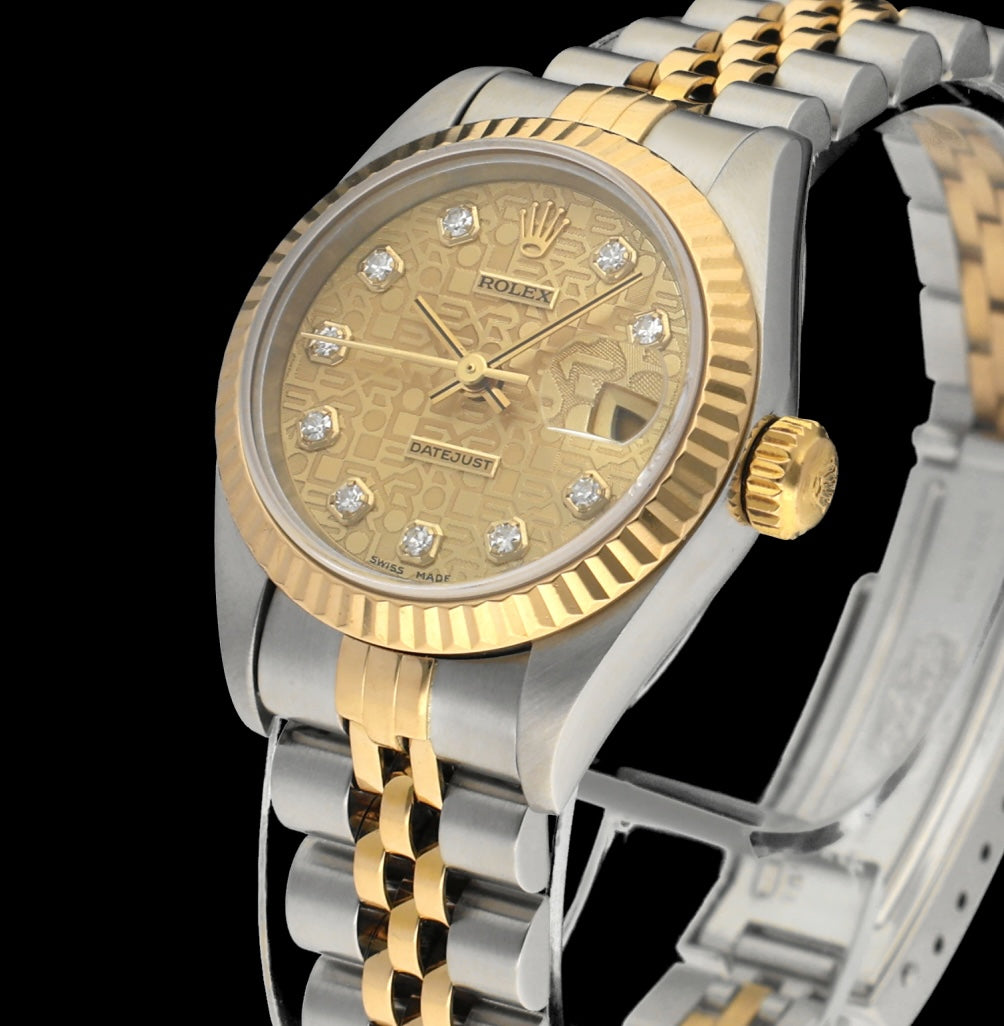 Rolex Lady-Datejust 69173G - 1997 - Rolex horloge - Rolex kopen - Rolex dames horloge - Trophies Watches