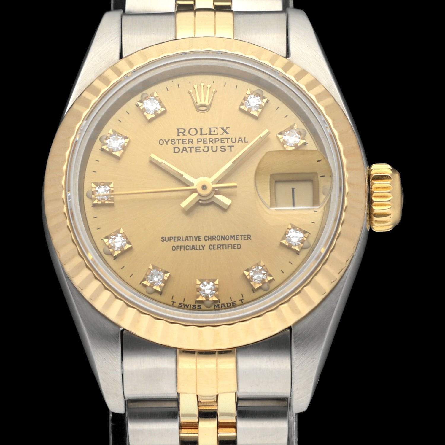 Rolex Lady-Datejust 69173G - 1989 - Rolex horloge - Rolex kopen - Rolex dames horloge - Trophies Watches