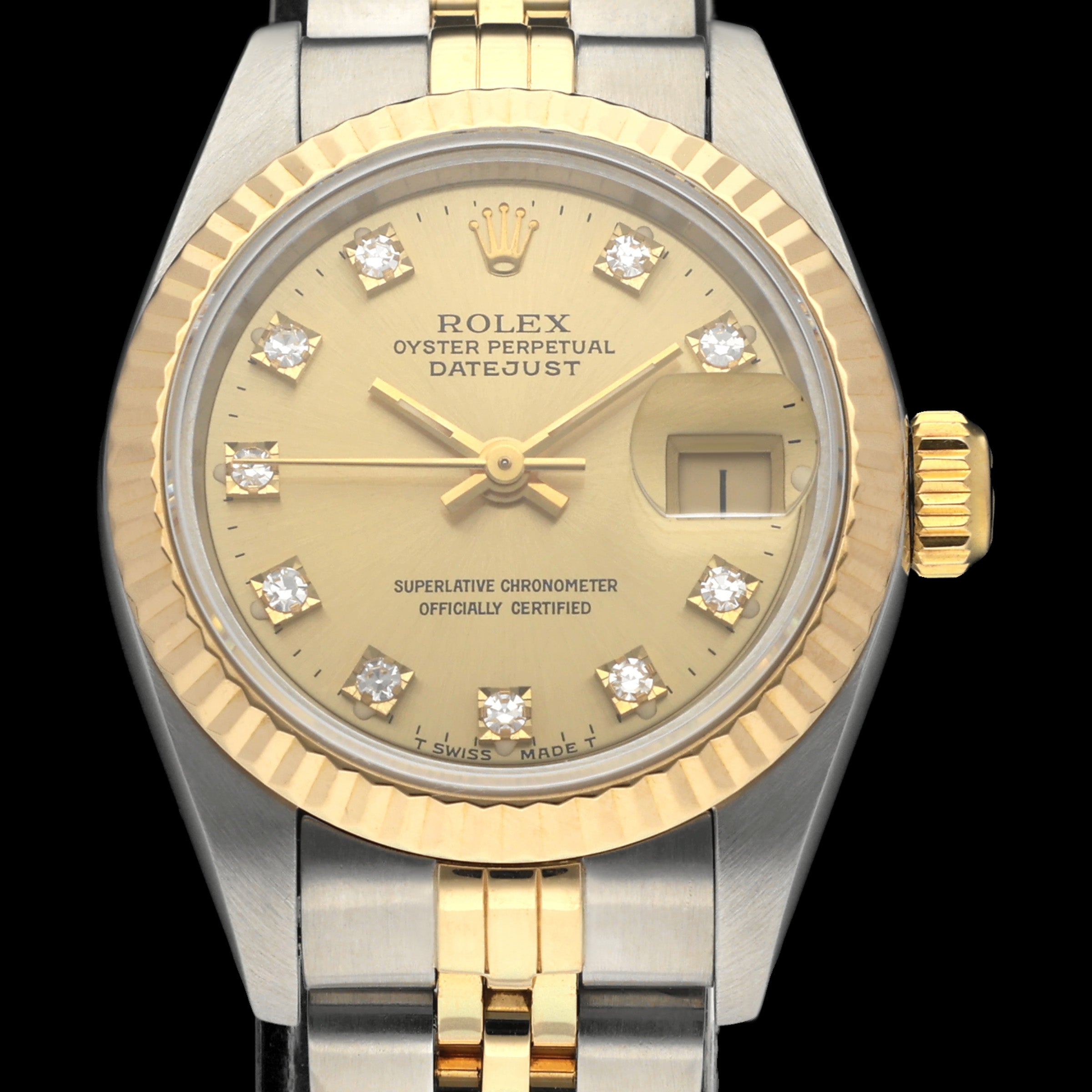 Rolex Lady-Datejust 69173G - 1992 - Rolex horloge - Rolex kopen - Rolex dames horloge - Trophies Watches