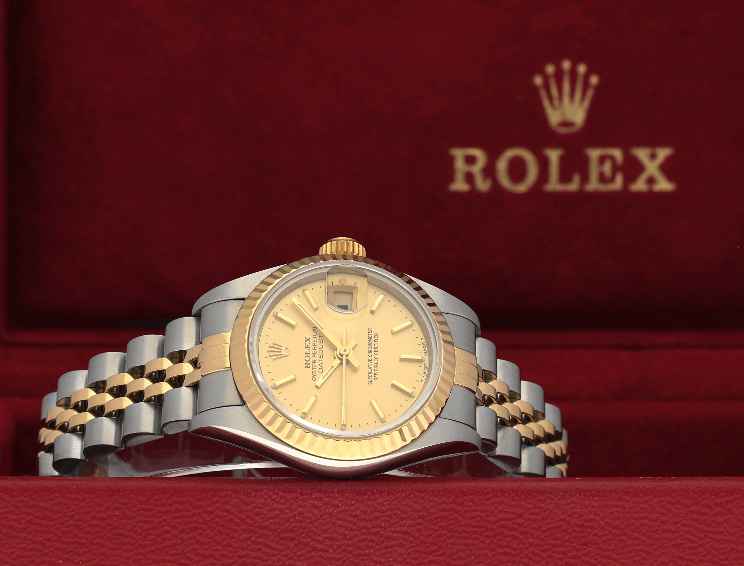 Rolex Lady-Datejust 69173 - 1996 - Rolex horloge - Rolex kopen - Rolex dames horloge - Trophies Watches