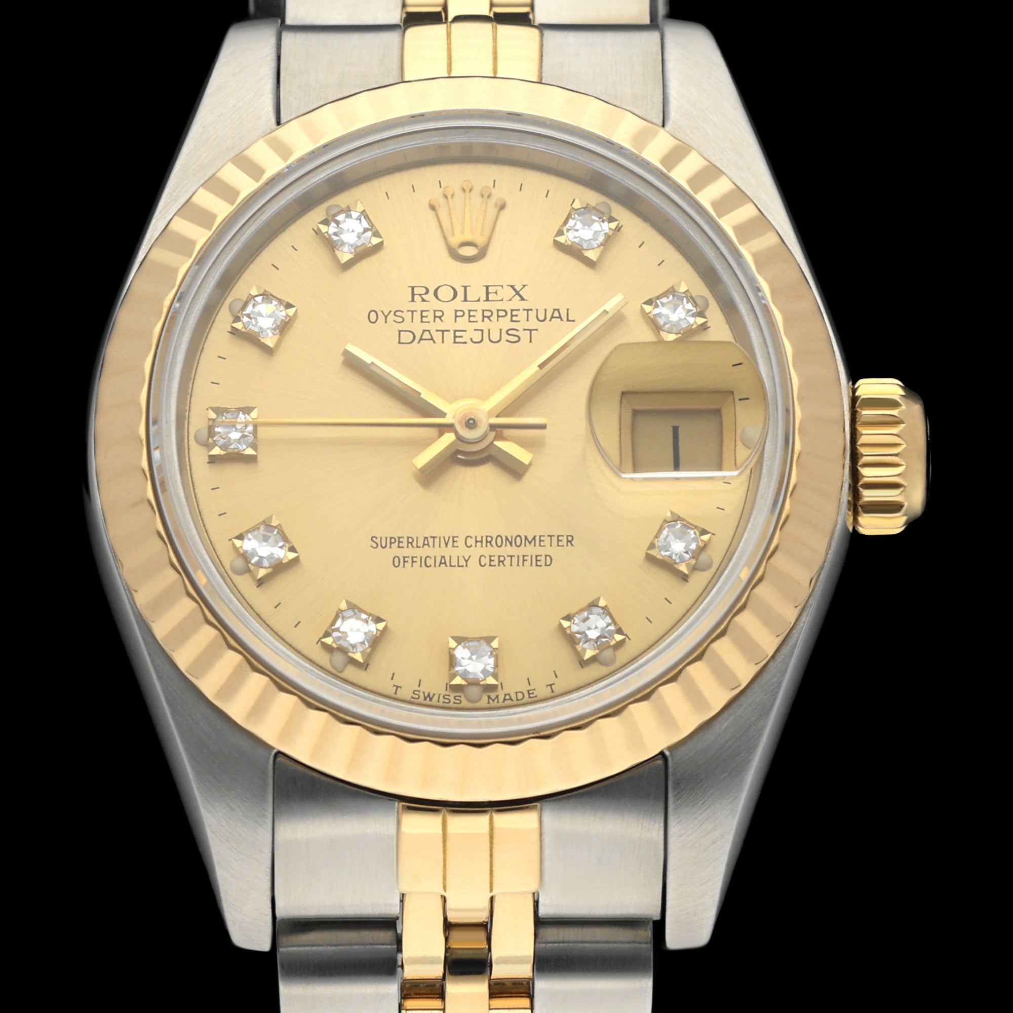 Rolex Lady-Datejust 69173G - 1988 - Rolex horloge - Rolex kopen - Rolex dames horloge - Trophies Watches