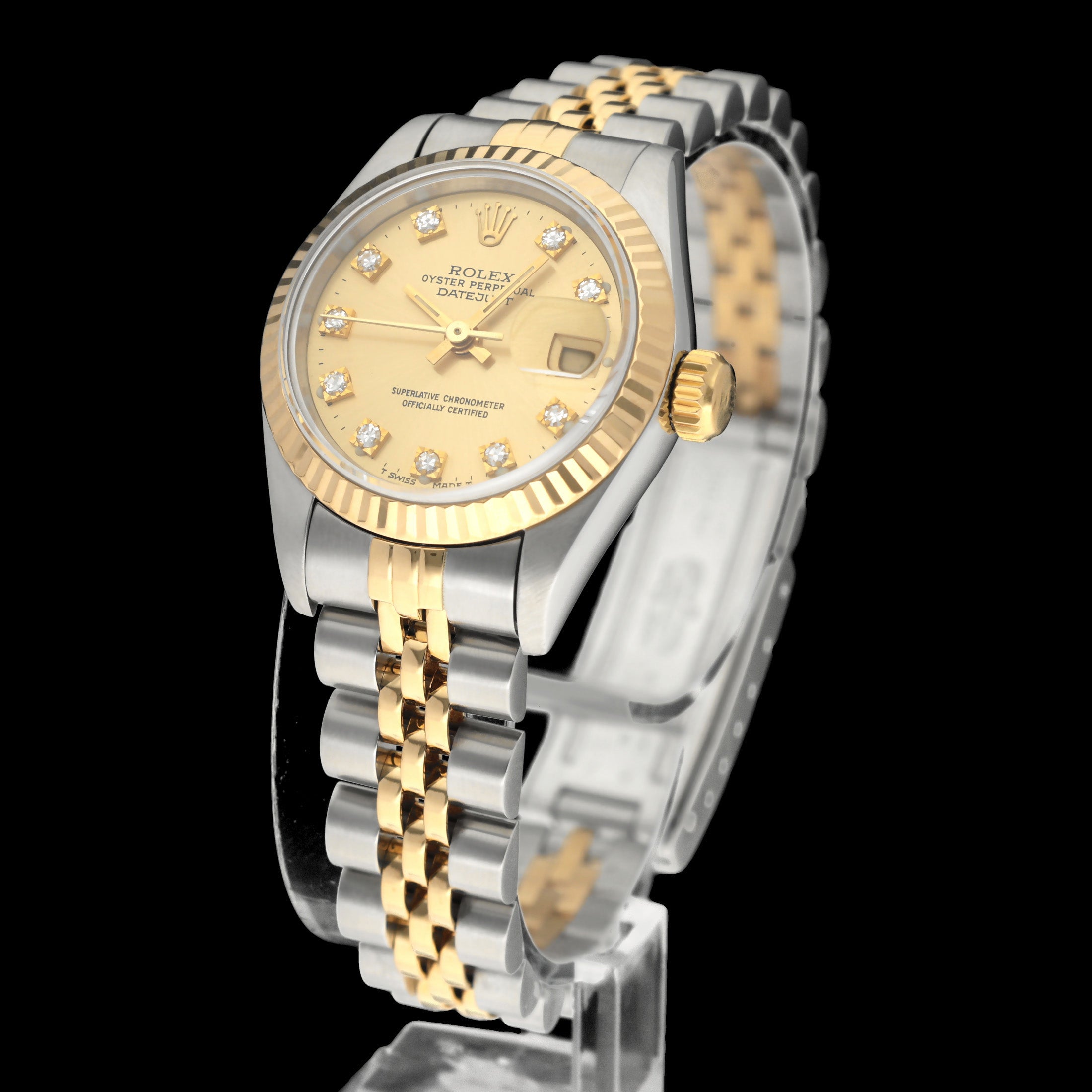 Rolex Lady-Datejust 69173G - 1993 - Rolex horloge - Rolex kopen - Rolex dames horloge - Trophies Watches