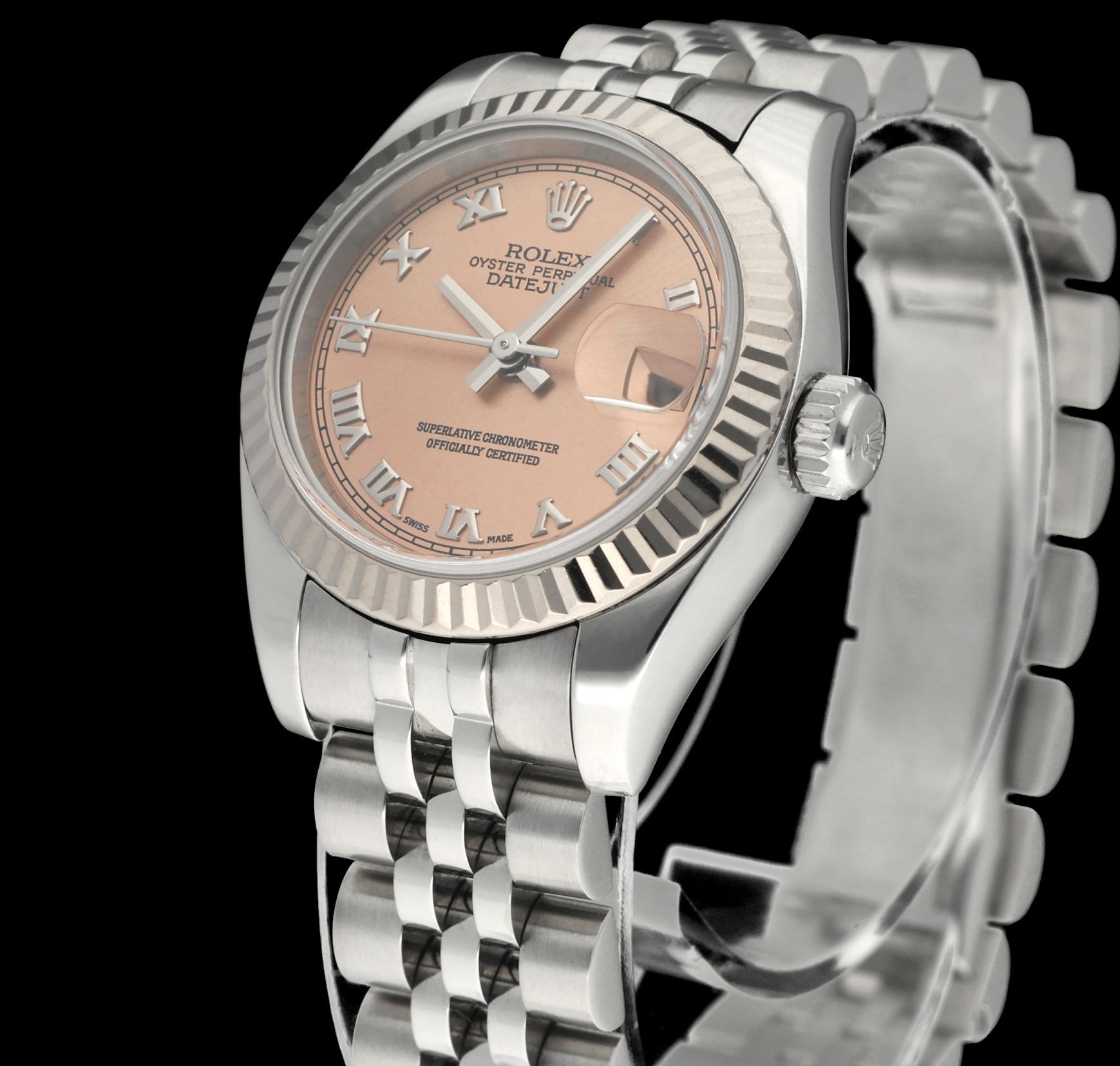 Rolex Oyster Perpetual Lady Datejust 179174 - 2006 - Rolex horloge - Rolex kopen - Rolex dames horloge - Trophies Watches