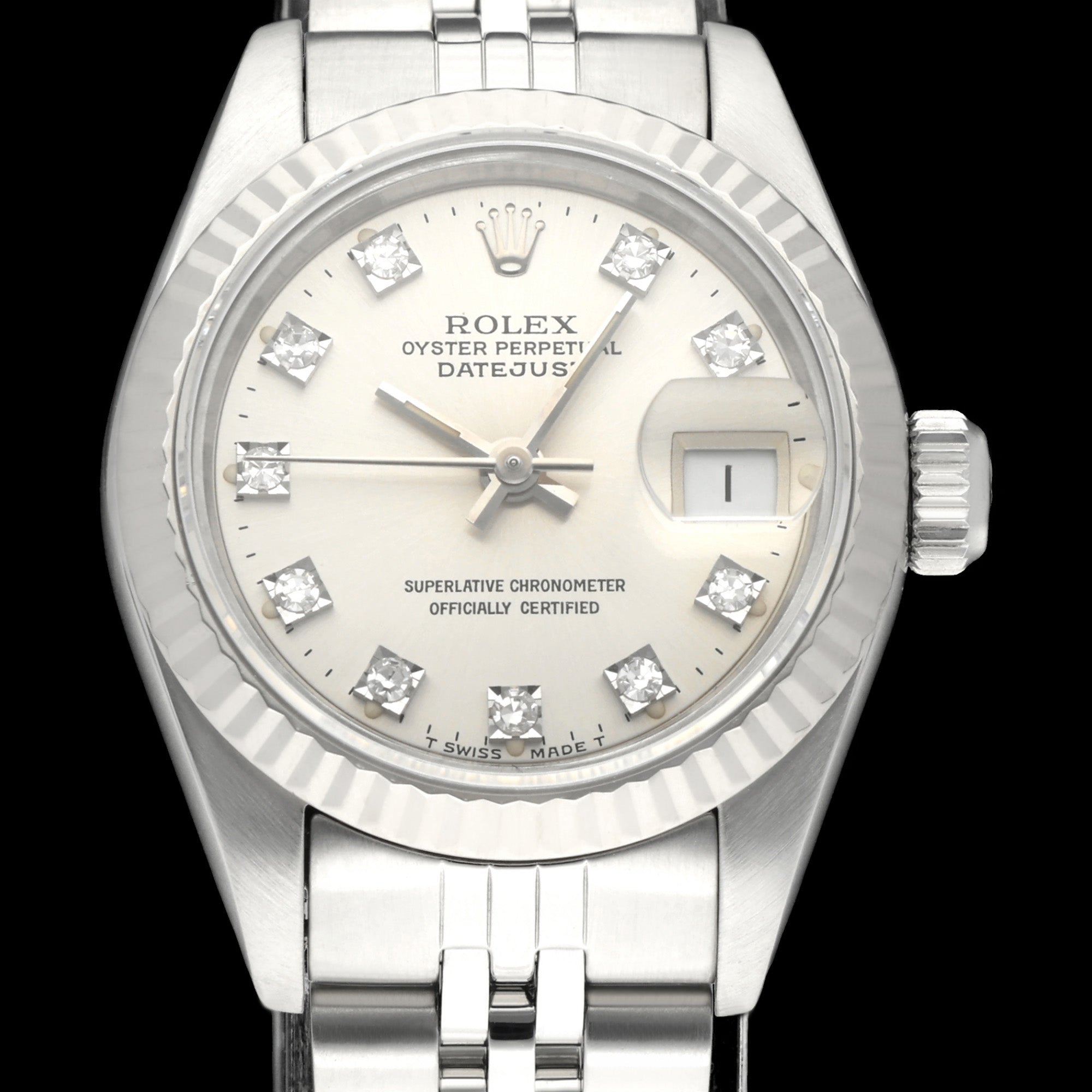 Rolex Oyster Perpetual Lady Datejust 69174G - 1990 - Rolex horloge - Rolex kopen - Rolex dames horloge - Trophies Watches