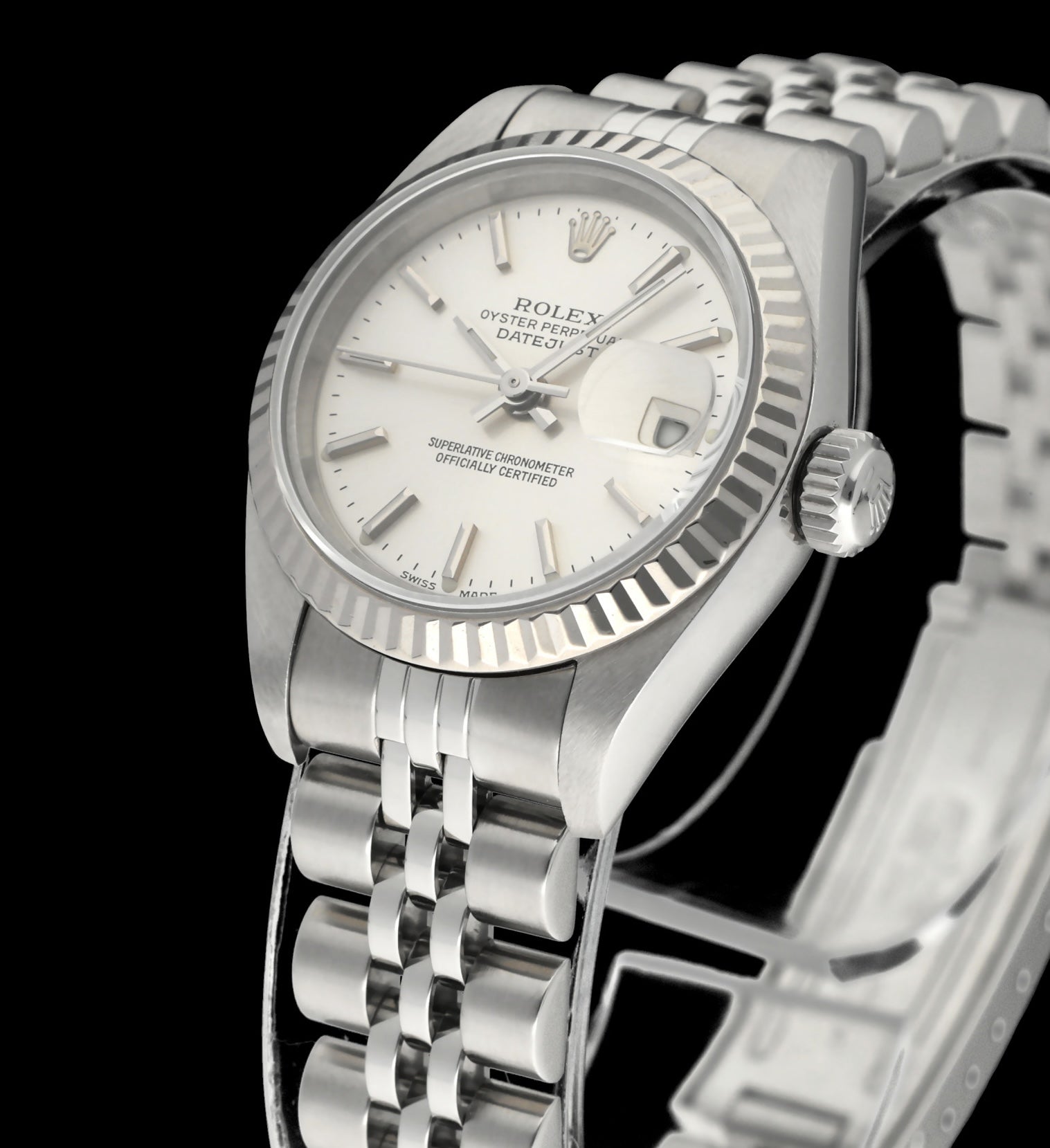 Rolex Oyster Perpetual Lady Datejust 79174 - 2001 - Rolex horloge - Rolex kopen - Rolex dames horloge - Trophies Watches
