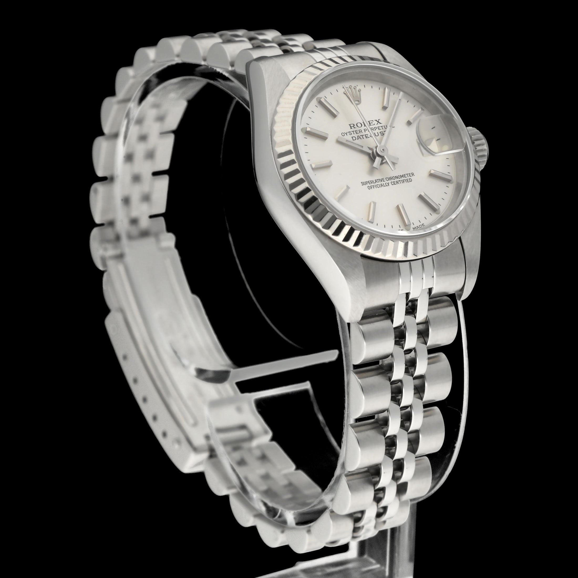 Rolex Oyster Perpetual Lady Datejust 79174 - 2001 - Rolex horloge - Rolex kopen - Rolex dames horloge - Trophies Watches