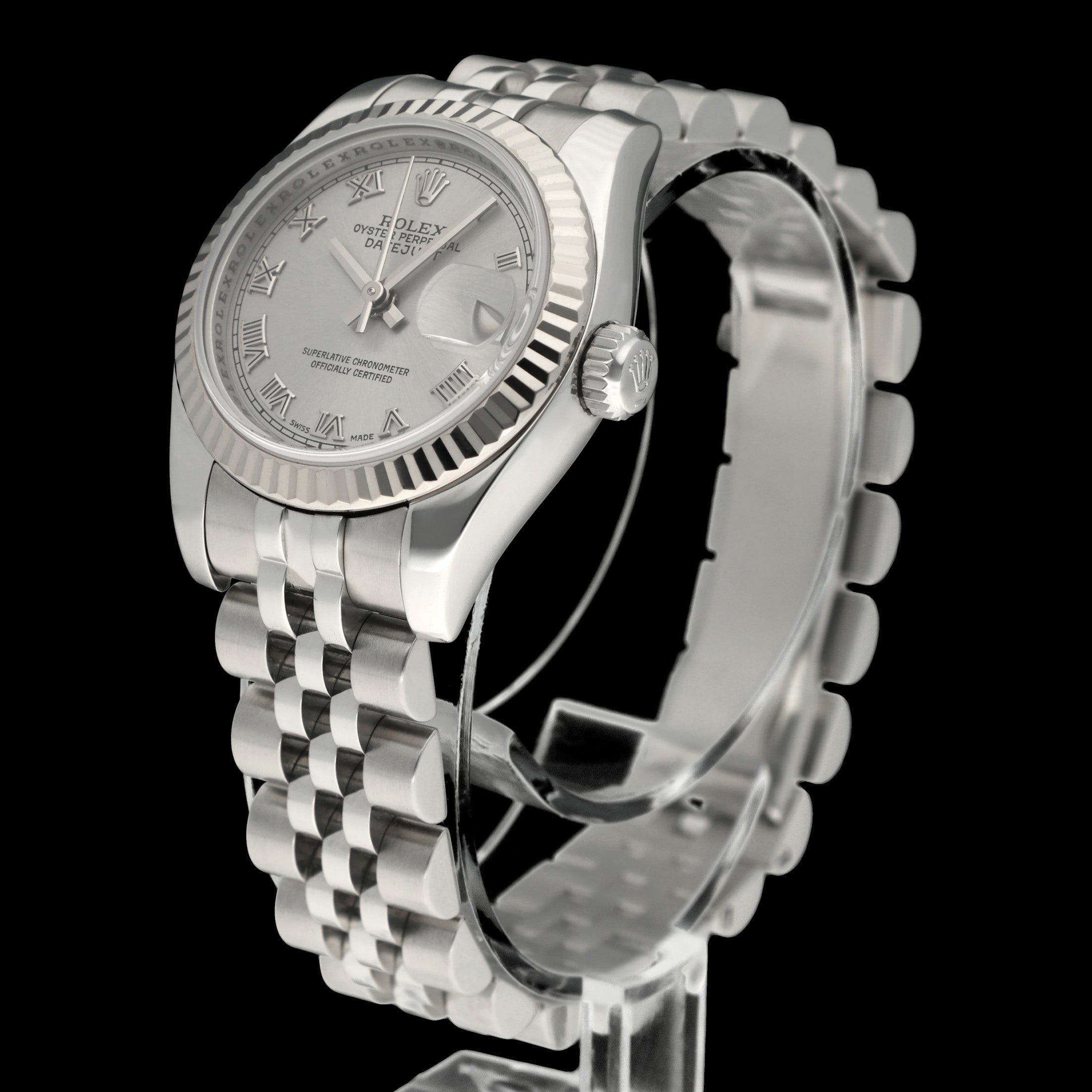 Rolex Oyster Perpetual Lady Datejust 179174 - 2007 - Rolex horloge - Rolex kopen - Rolex dames horloge - Trophies Watches