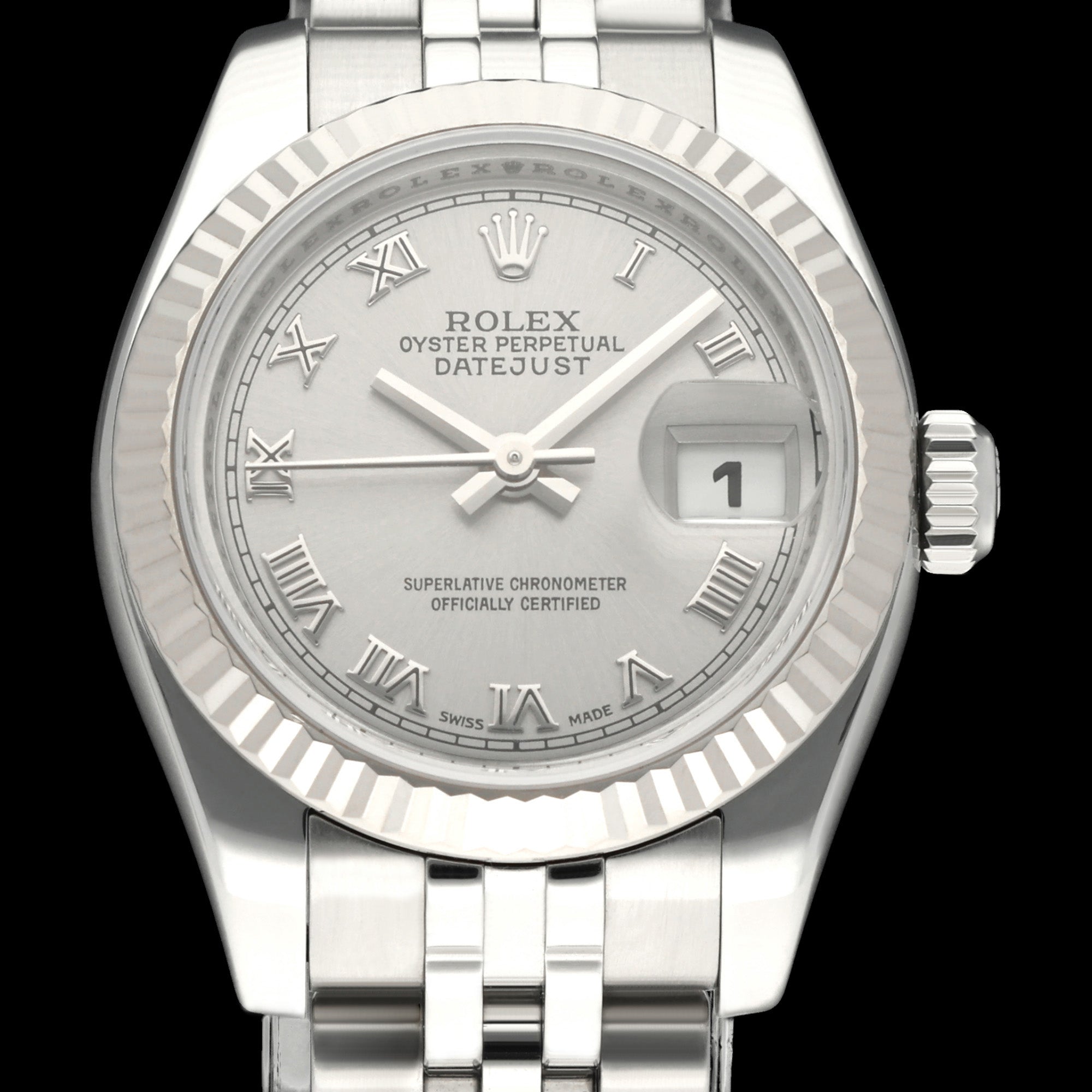 Rolex Oyster Perpetual Lady Datejust 179174 - 2007 - Rolex horloge - Rolex kopen - Rolex dames horloge - Trophies Watches