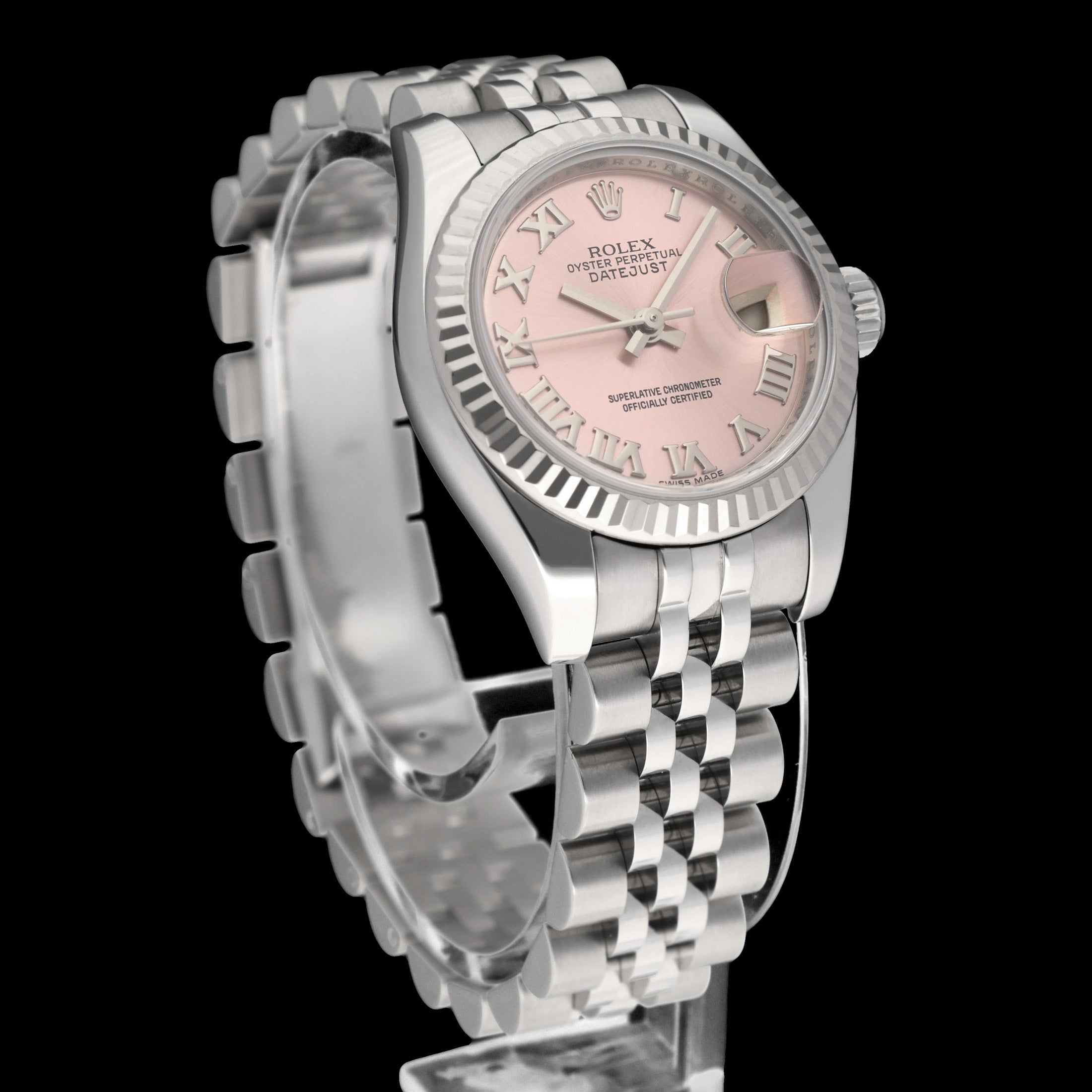 Rolex Oyster Perpetual Lady Datejust 179174 - 2013 - Rolex horloge - Rolex kopen - Rolex dames horloge - Trophies Watches