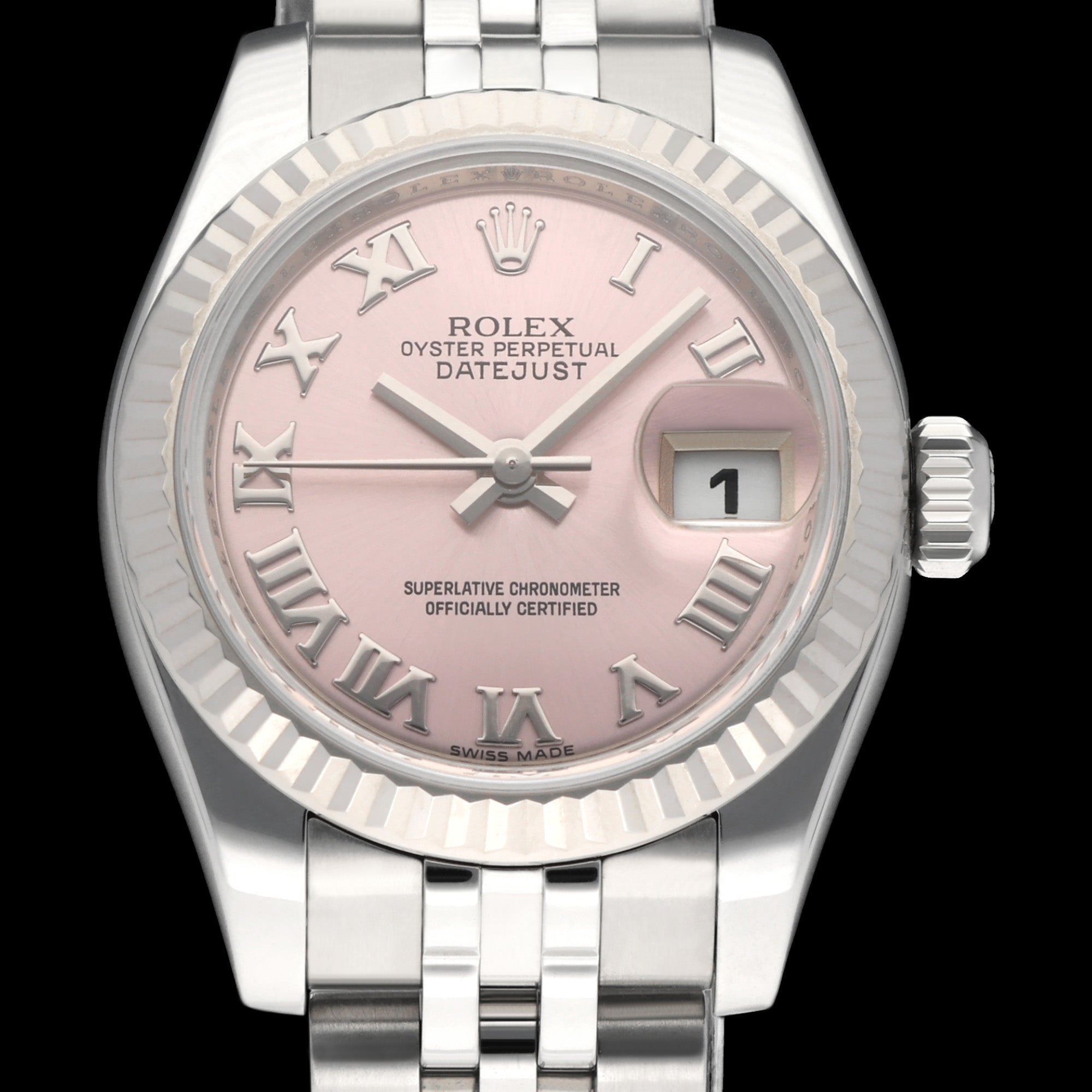Rolex Oyster Perpetual Lady Datejust 179174 - 2013 - Rolex horloge - Rolex kopen - Rolex dames horloge - Trophies Watches