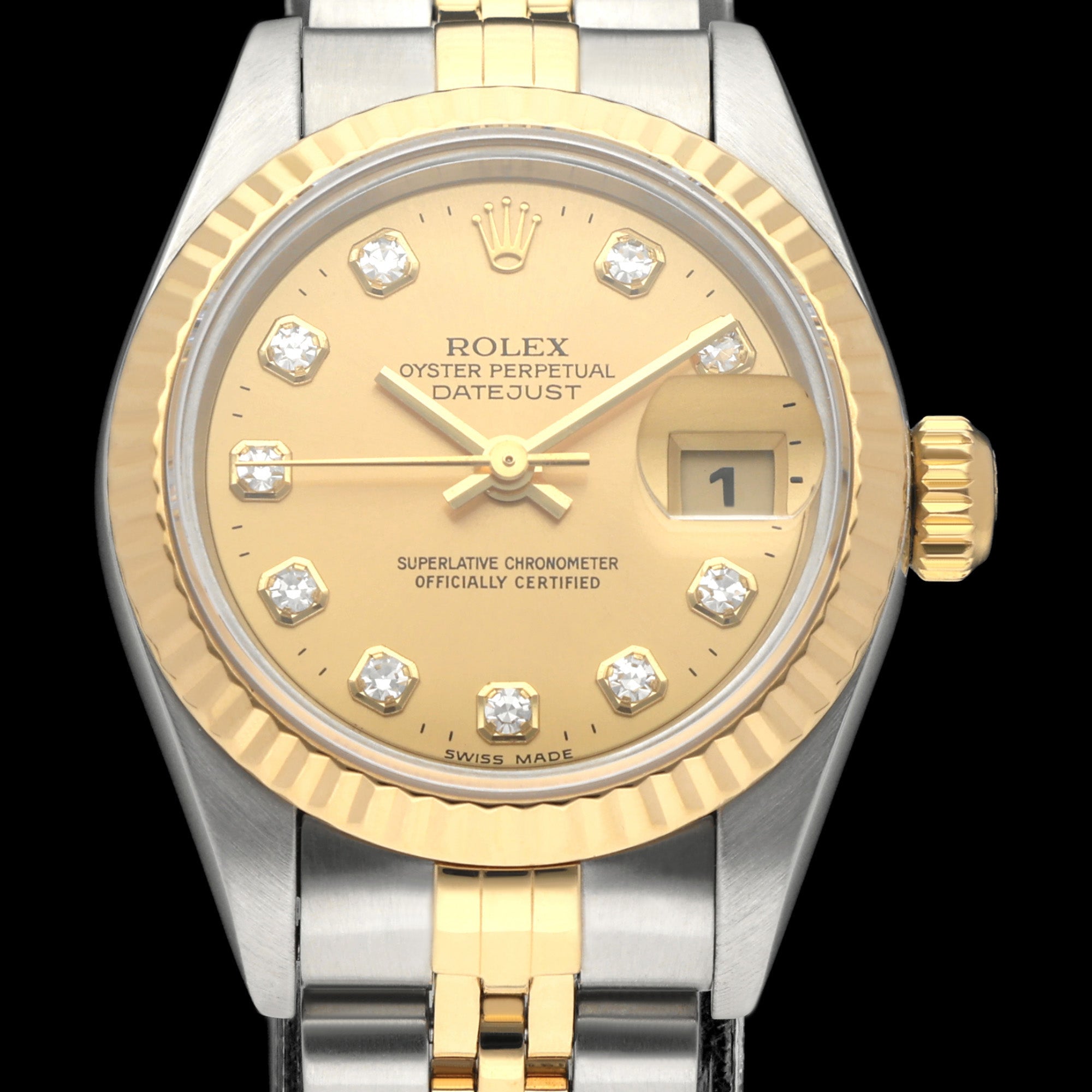 Rolex Lady-Datejust 69173G - 1998 - Rolex horloge - Rolex kopen - Rolex dames horloge - Trophies Watches