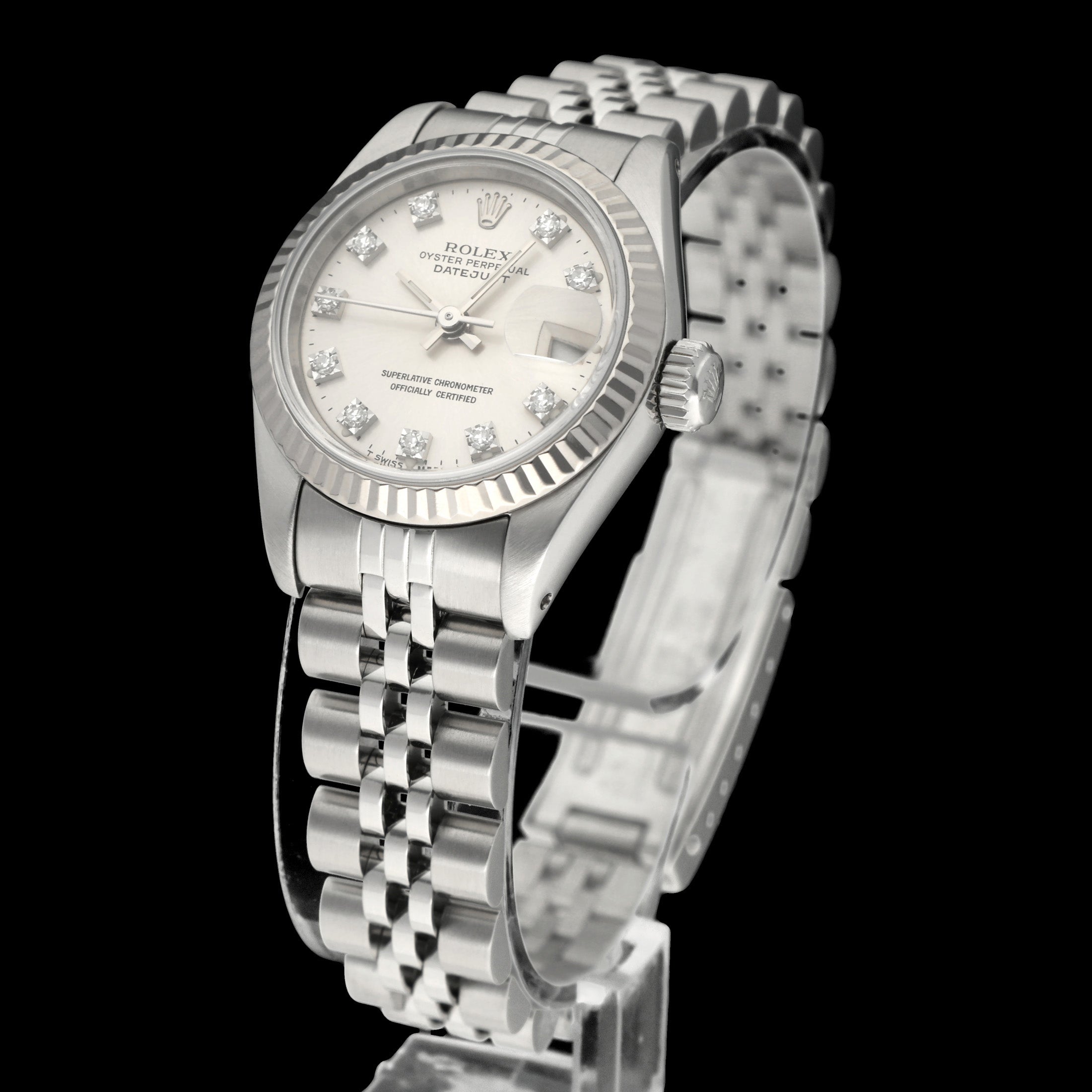 Rolex Oyster Perpetual Lady Datejust 69174G - 1991 - Rolex horloge - Rolex kopen - Rolex dames horloge - Trophies Watches