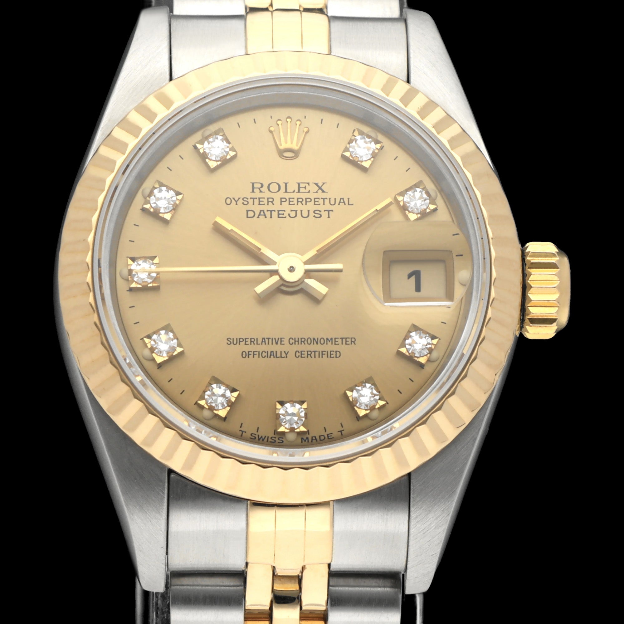 Rolex Lady-Datejust 69173G - 1993 - Rolex horloge - Rolex kopen - Rolex dames horloge - Trophies Watches